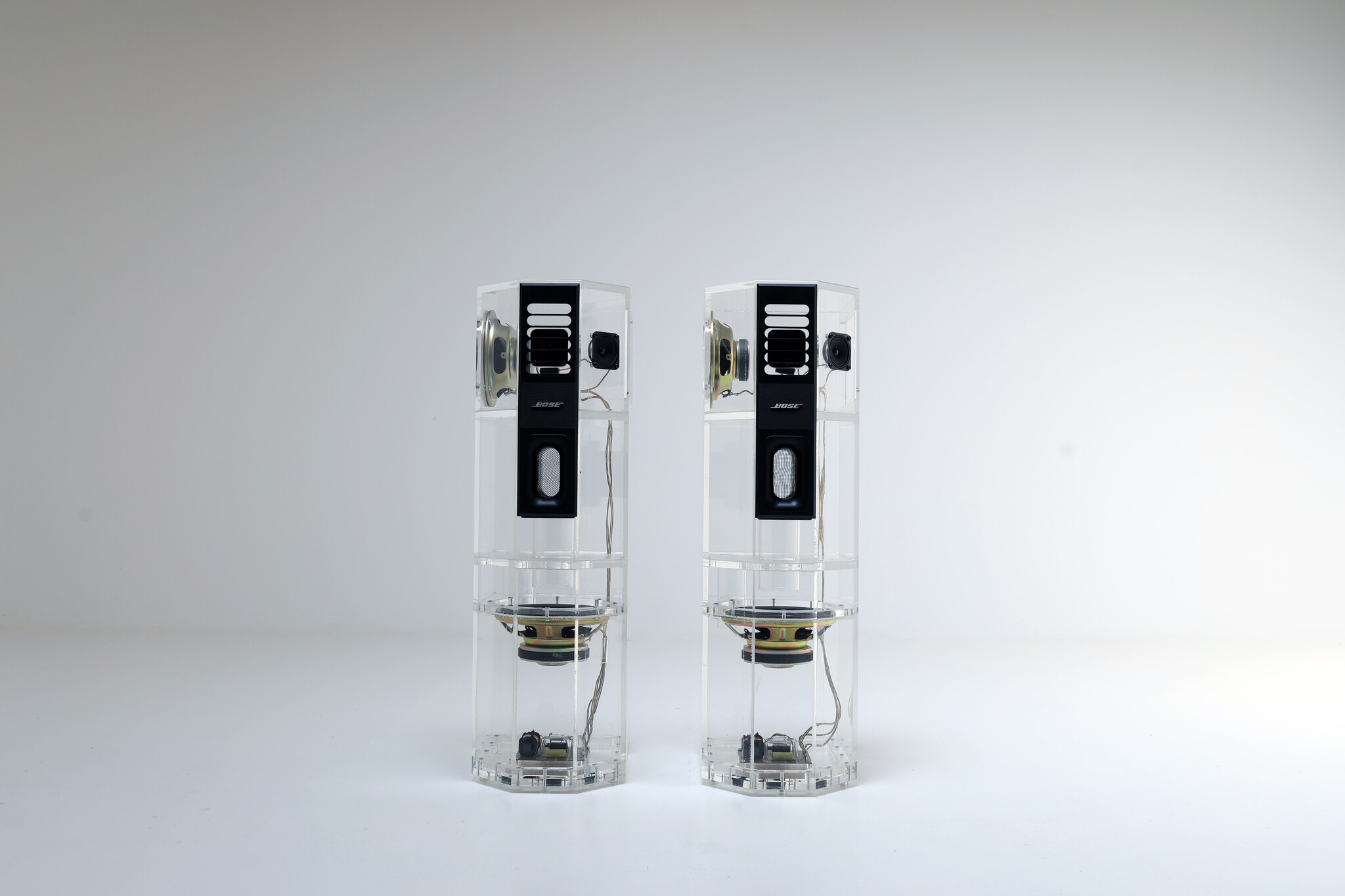 Luidsprekers bose 701 plexiglass