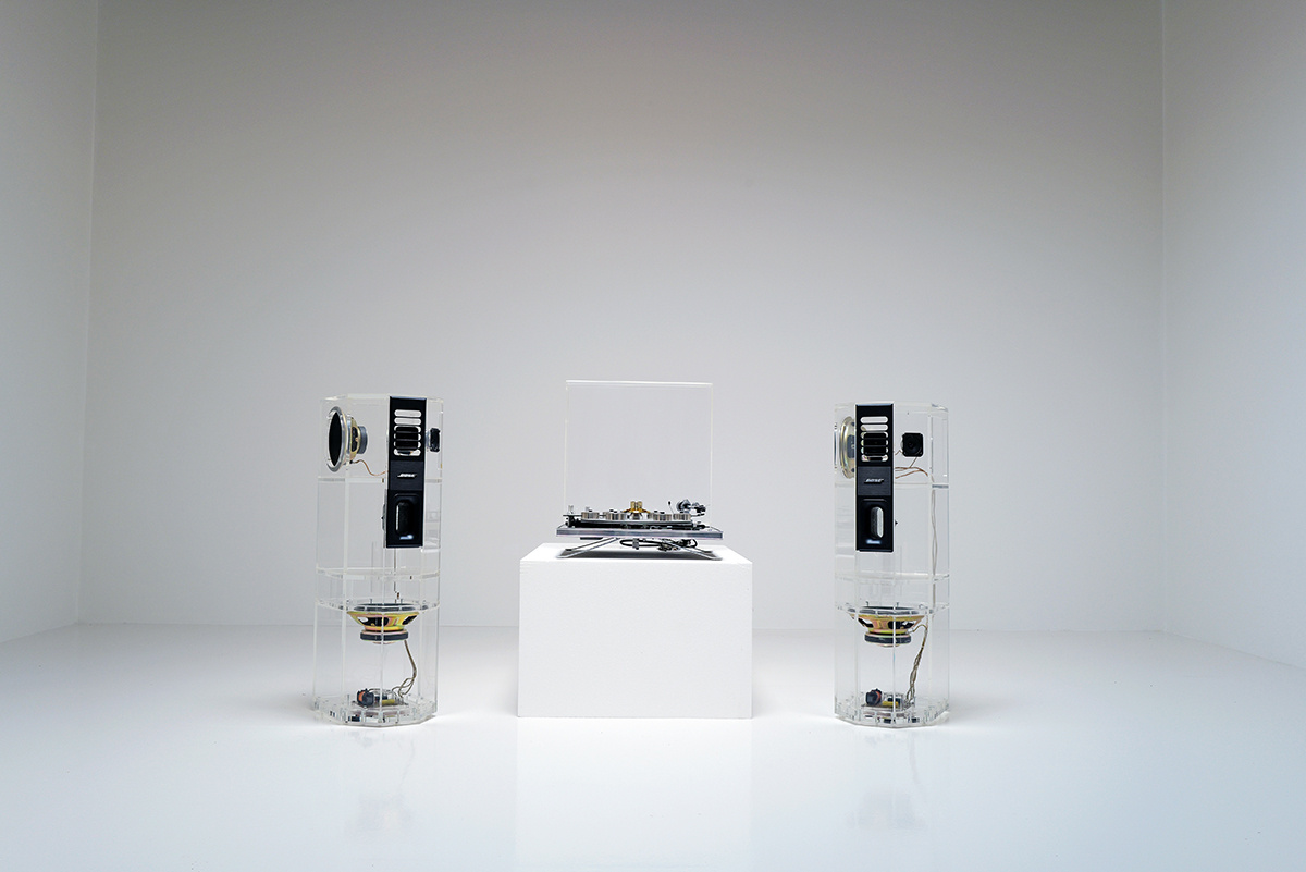 J.A. Michell Reference Hydraulic Transcription platendraaier, 1970's