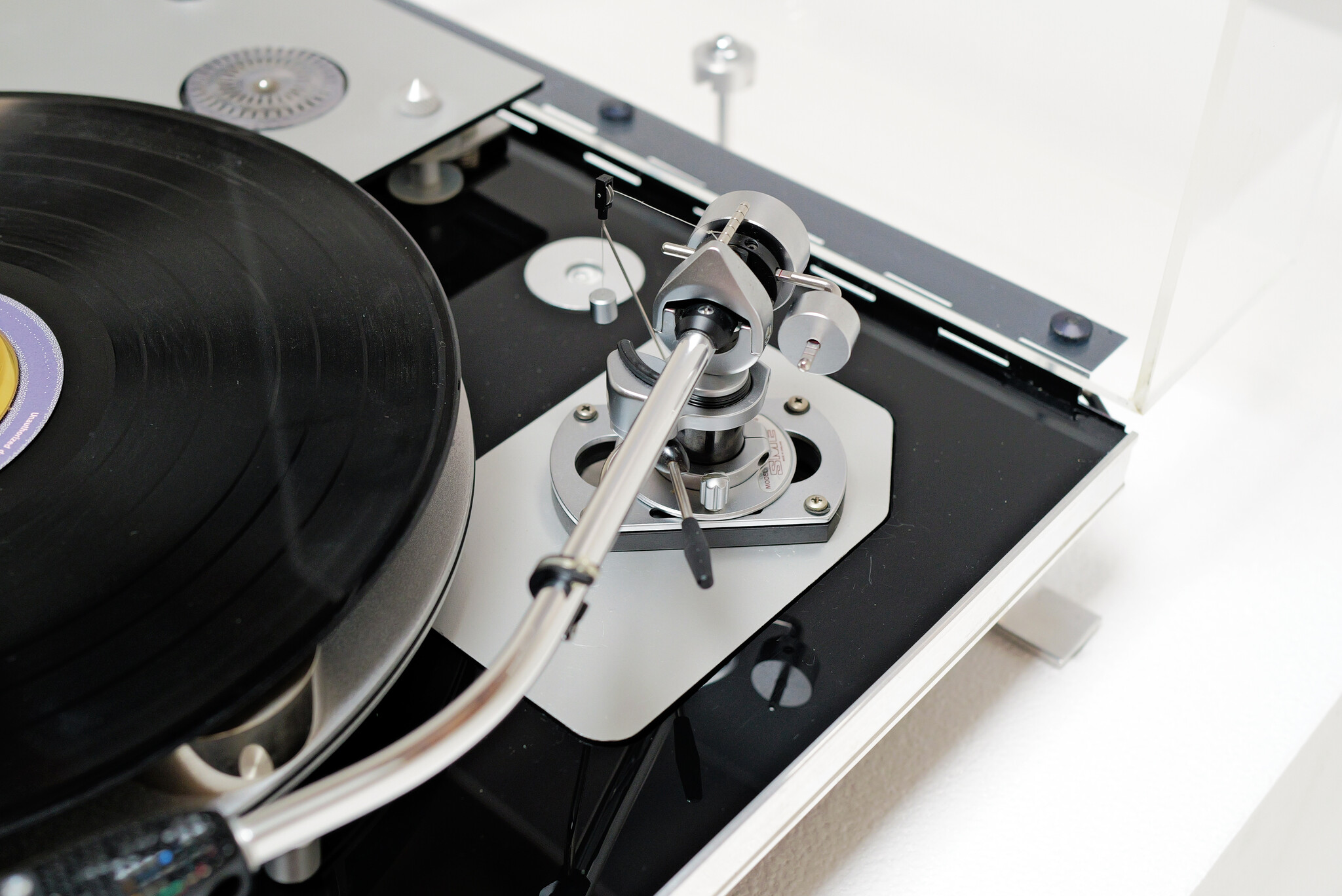 J.A. Michell Reference Hydraulic Transcription platendraaier, 1970's