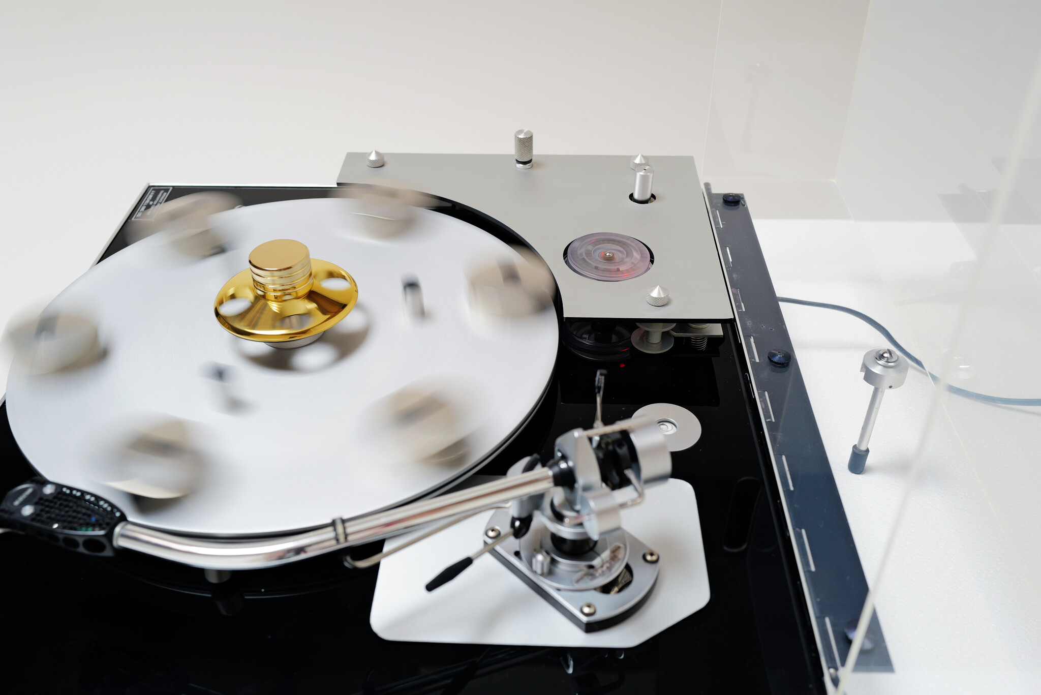 J.A. Michell Reference Hydraulic Transcription platendraaier, 1970's
