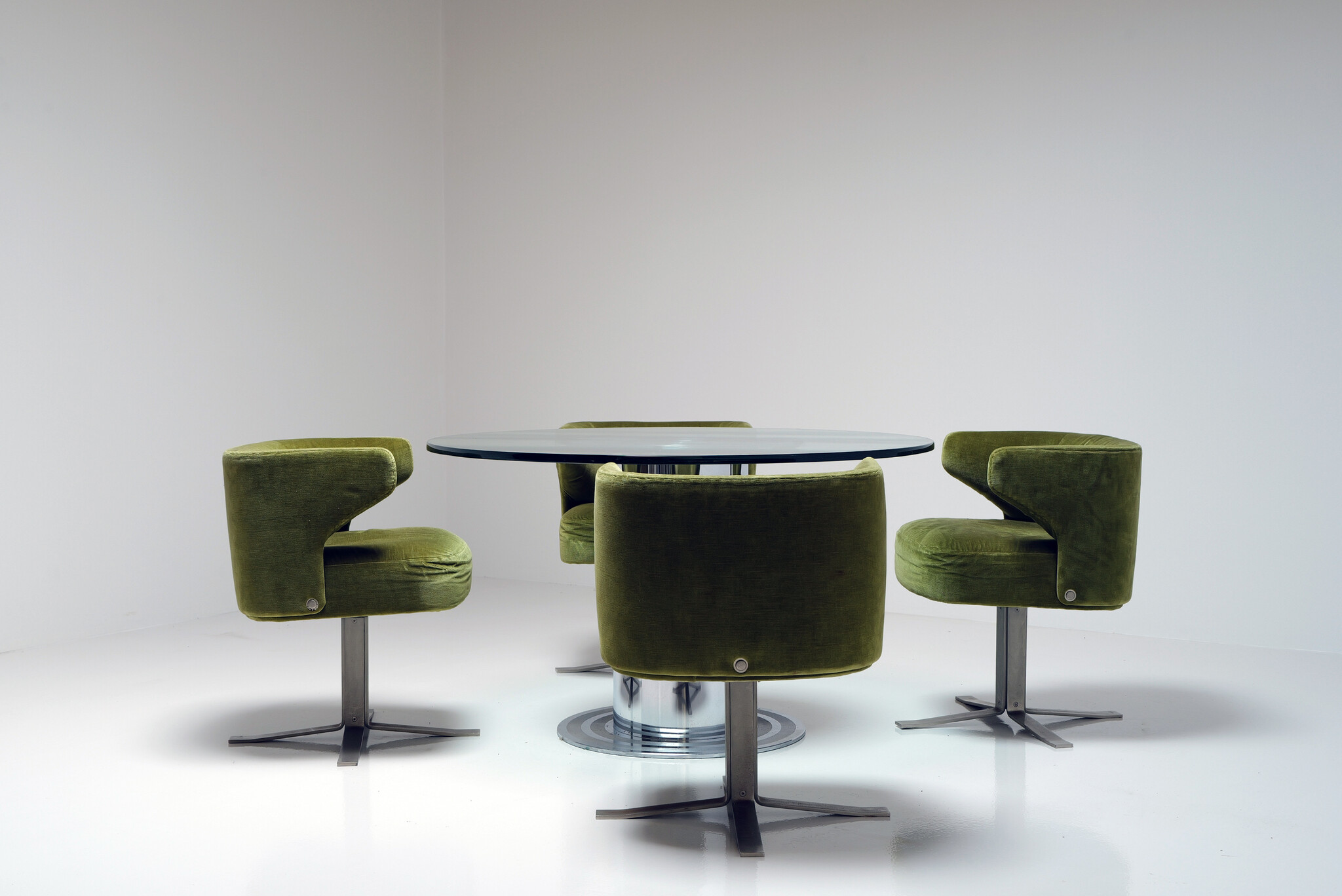 Armstoelen van Gianni Moscatelli voor Formanova Milano, 1970s
