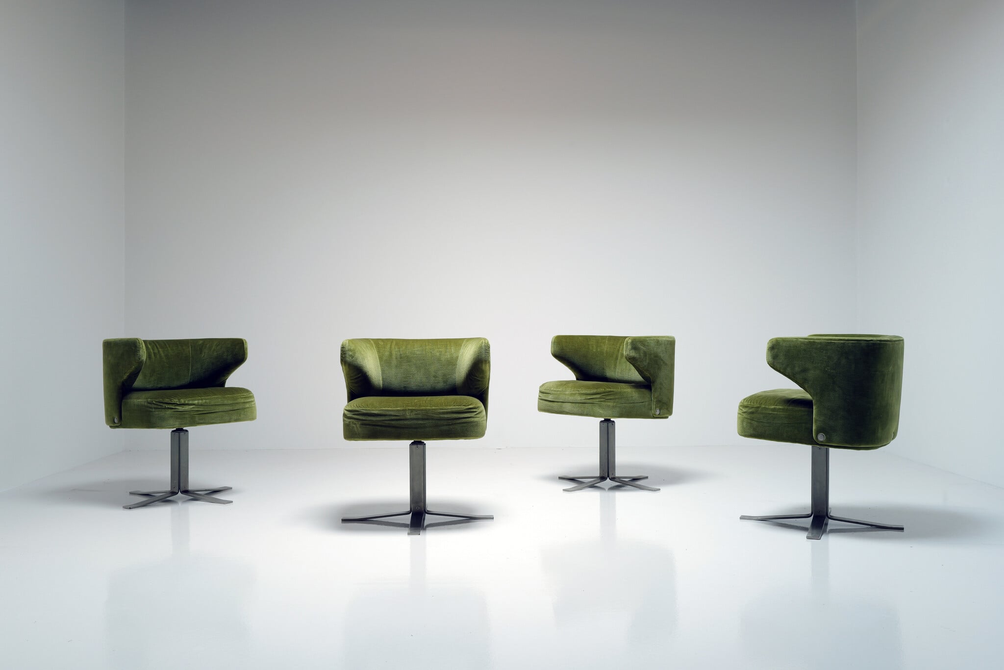 Armstoelen van Gianni Moscatelli voor Formanova Milano, 1970s