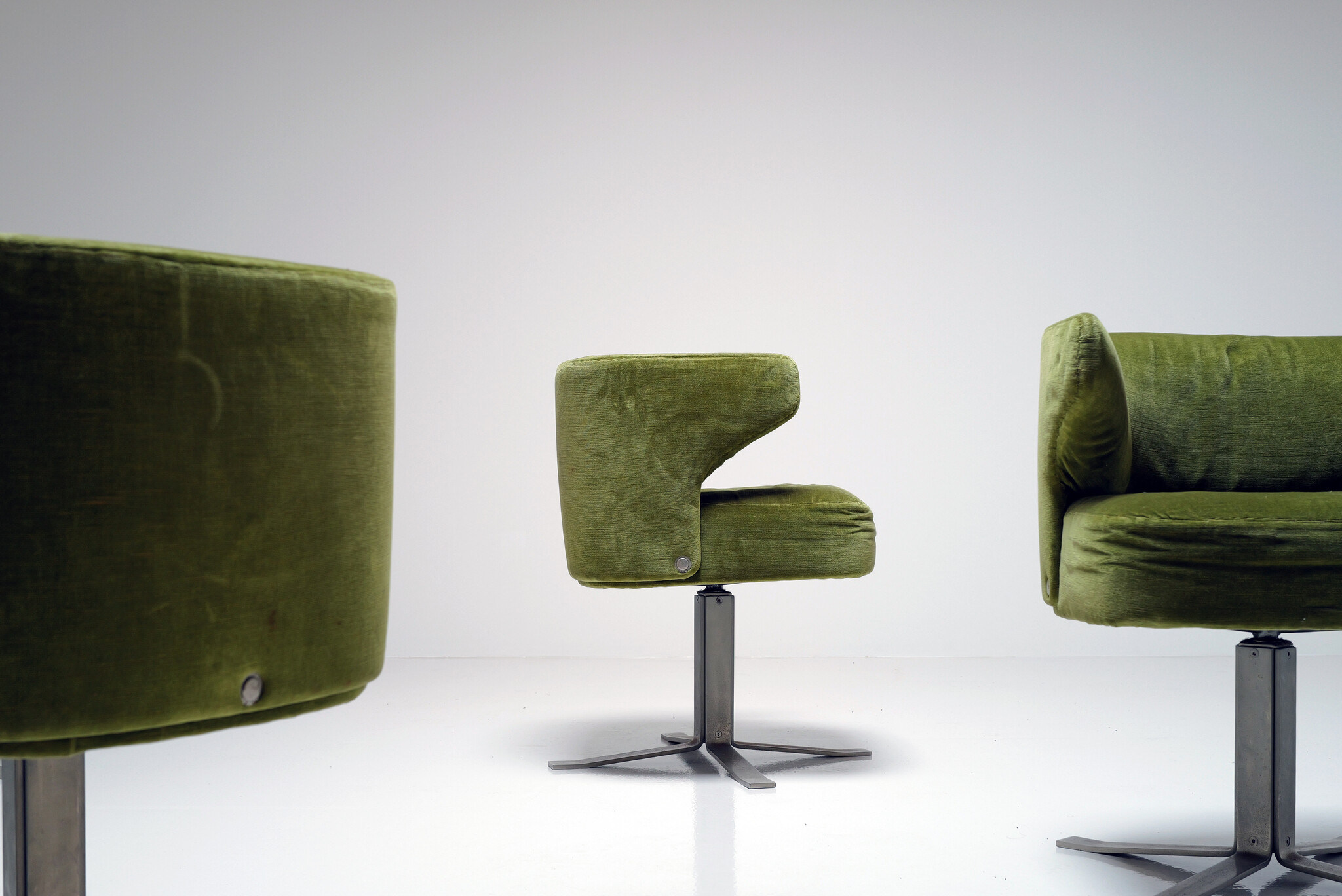Armstoelen van Gianni Moscatelli voor Formanova Milano, 1970s