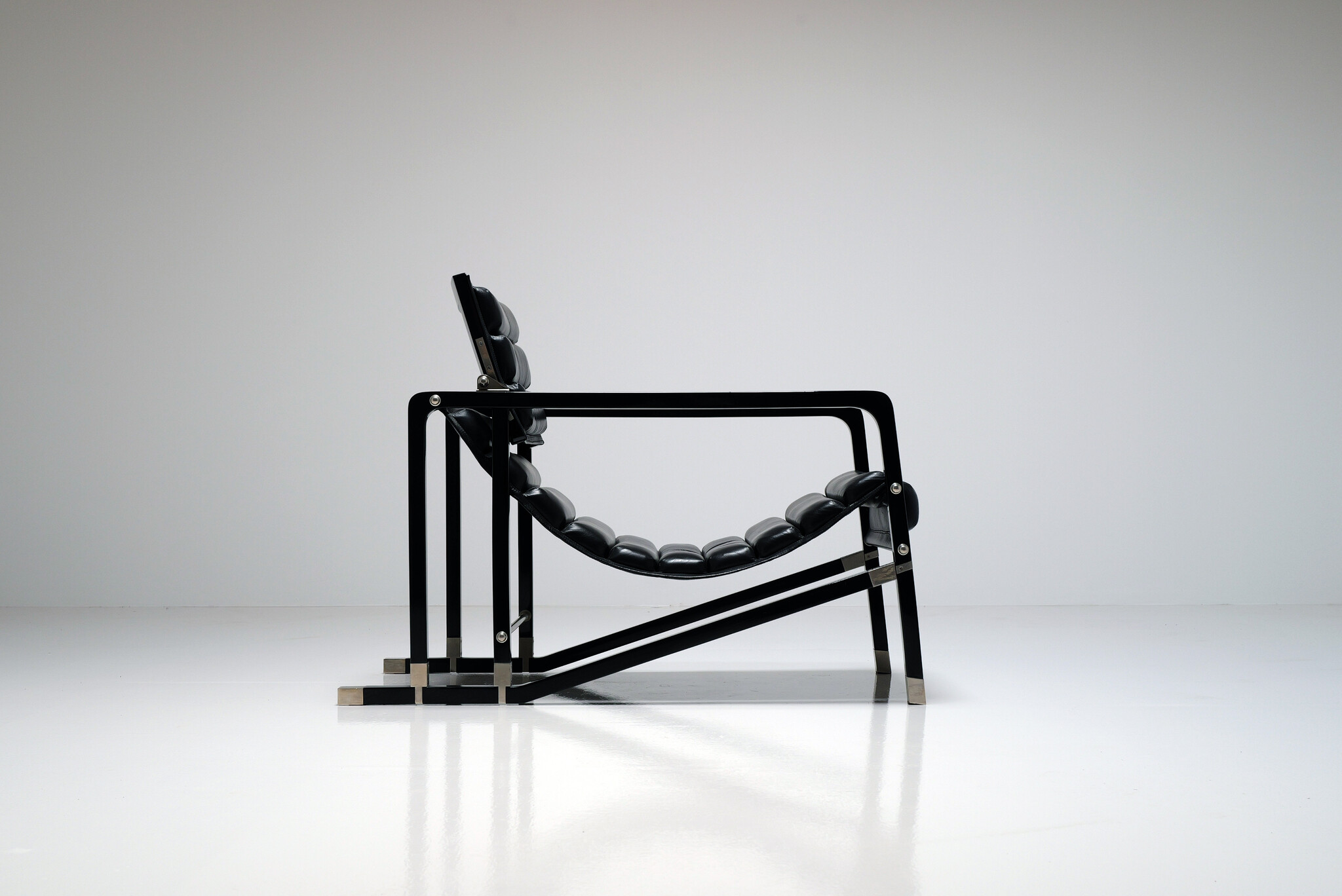 Transat lounge chair by Eileen Gray for Ecart International, 1980s