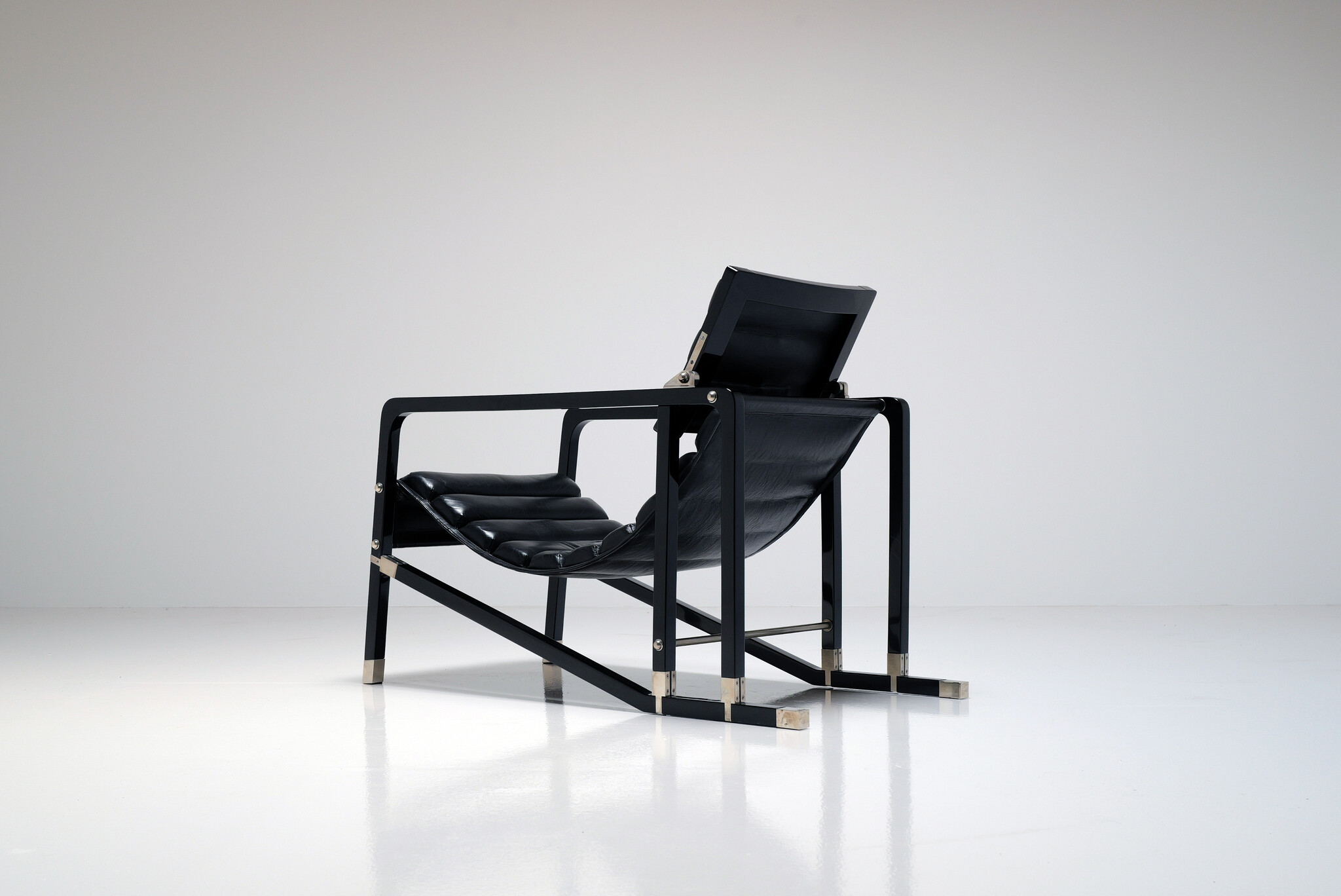 Transat lounge chair by Eileen Gray for Ecart International, 1980s