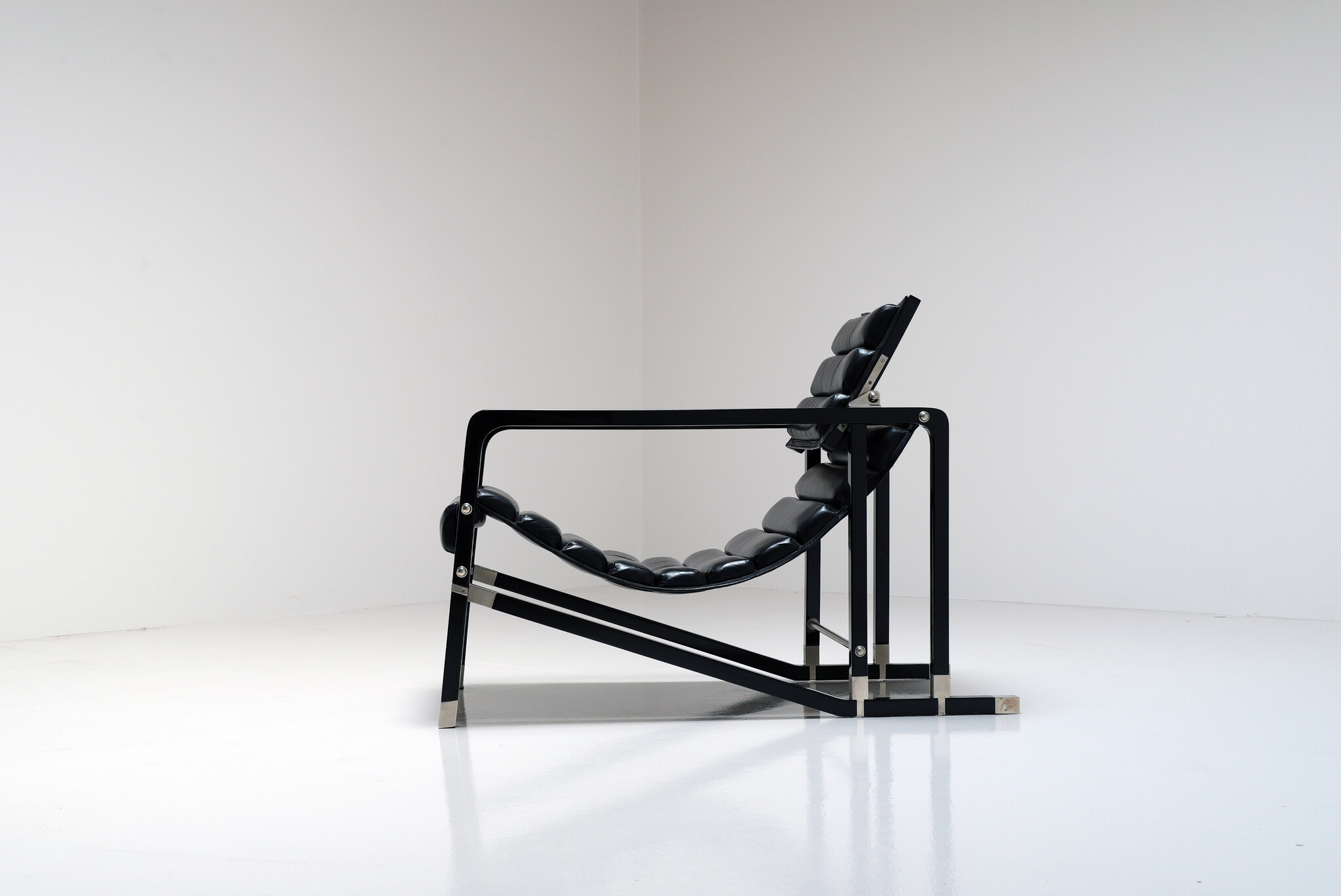 Transat lounge chair by Eileen Gray for Ecart International, 1980s