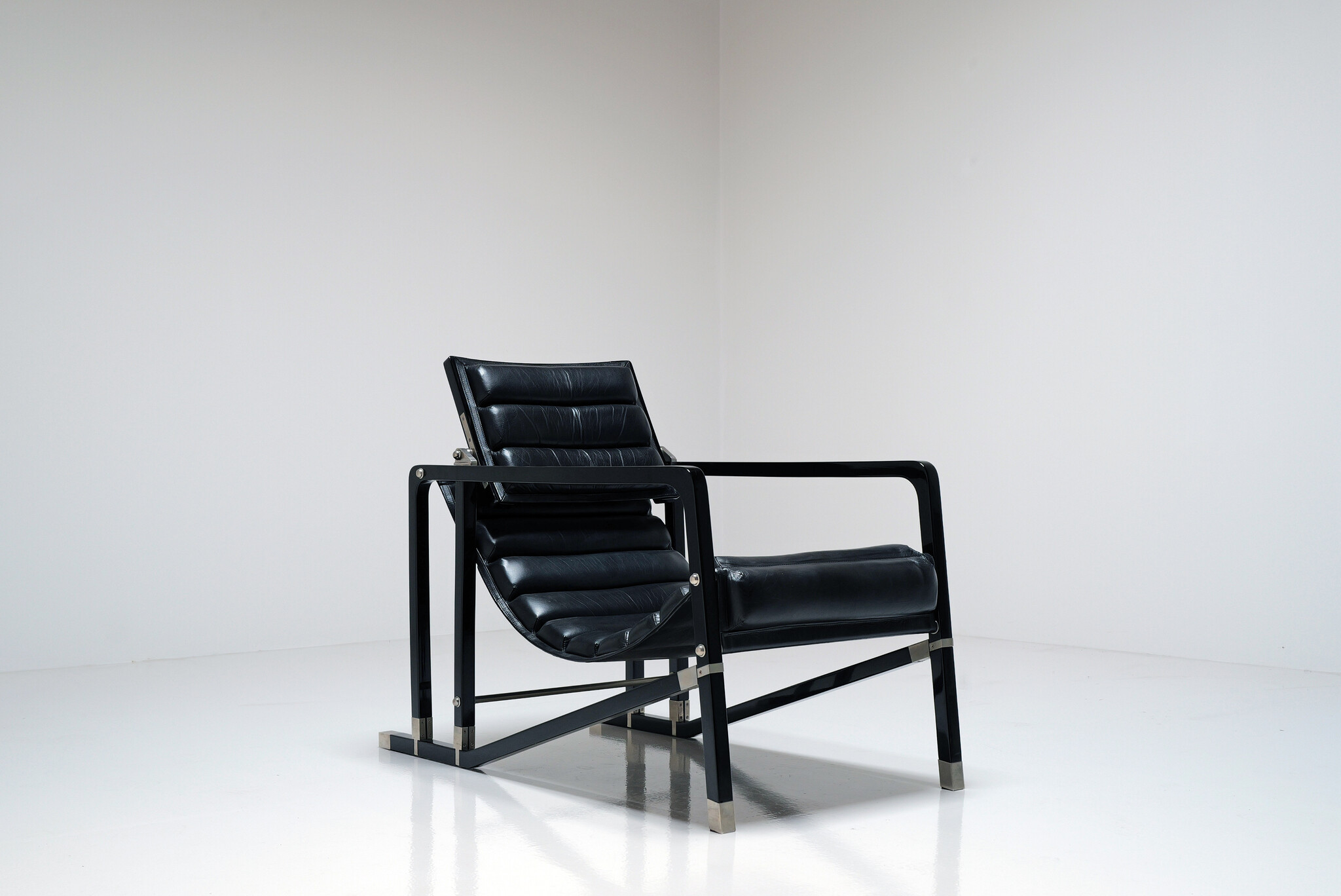 Transat lounge chair by Eileen Gray for Ecart International, 1980s