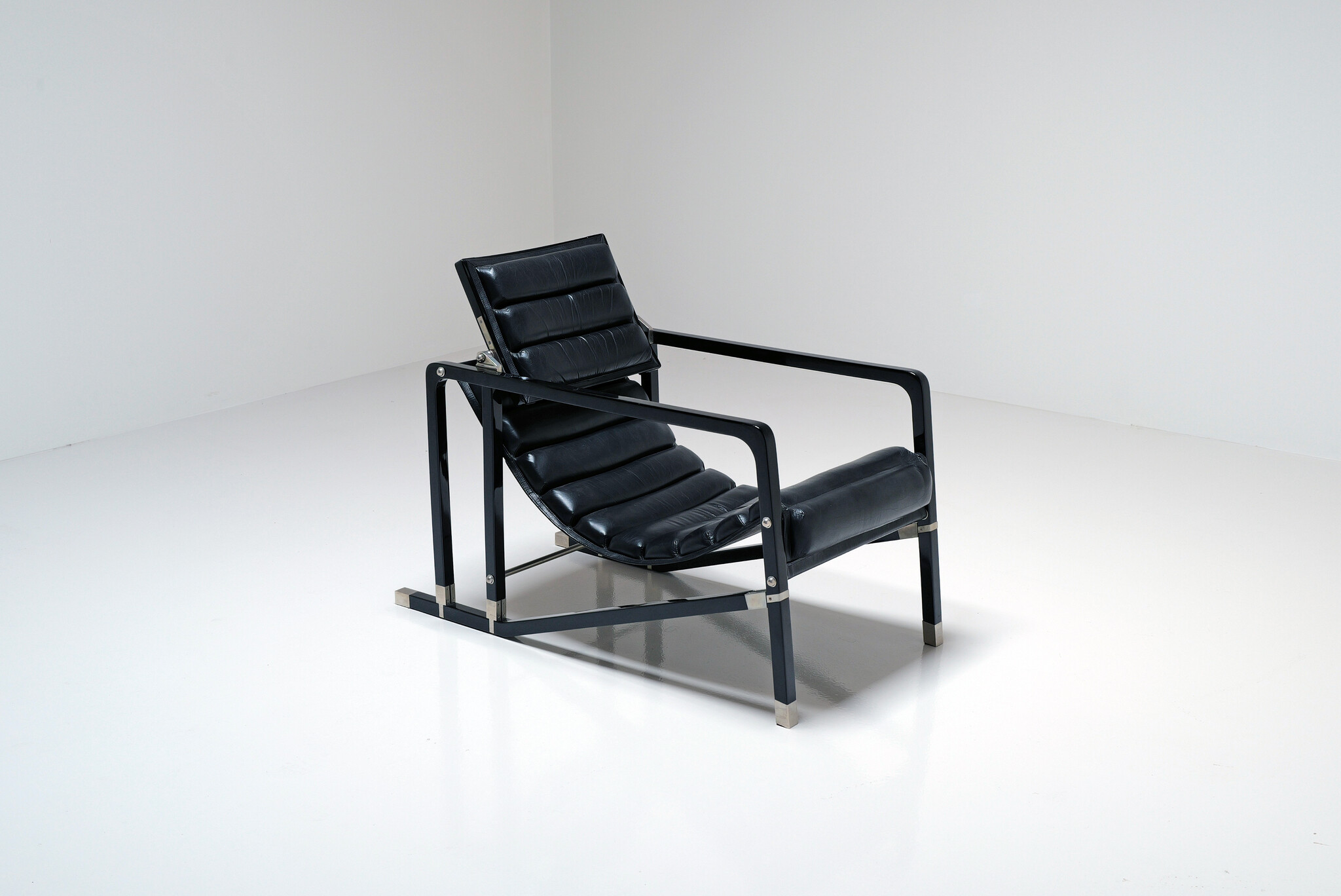 Transat lounge chair by Eileen Gray for Ecart International, 1980s
