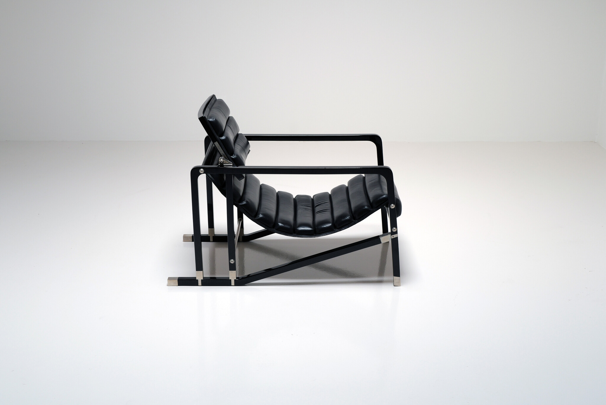 Transat lounge chair by Eileen Gray for Ecart International, 1980s