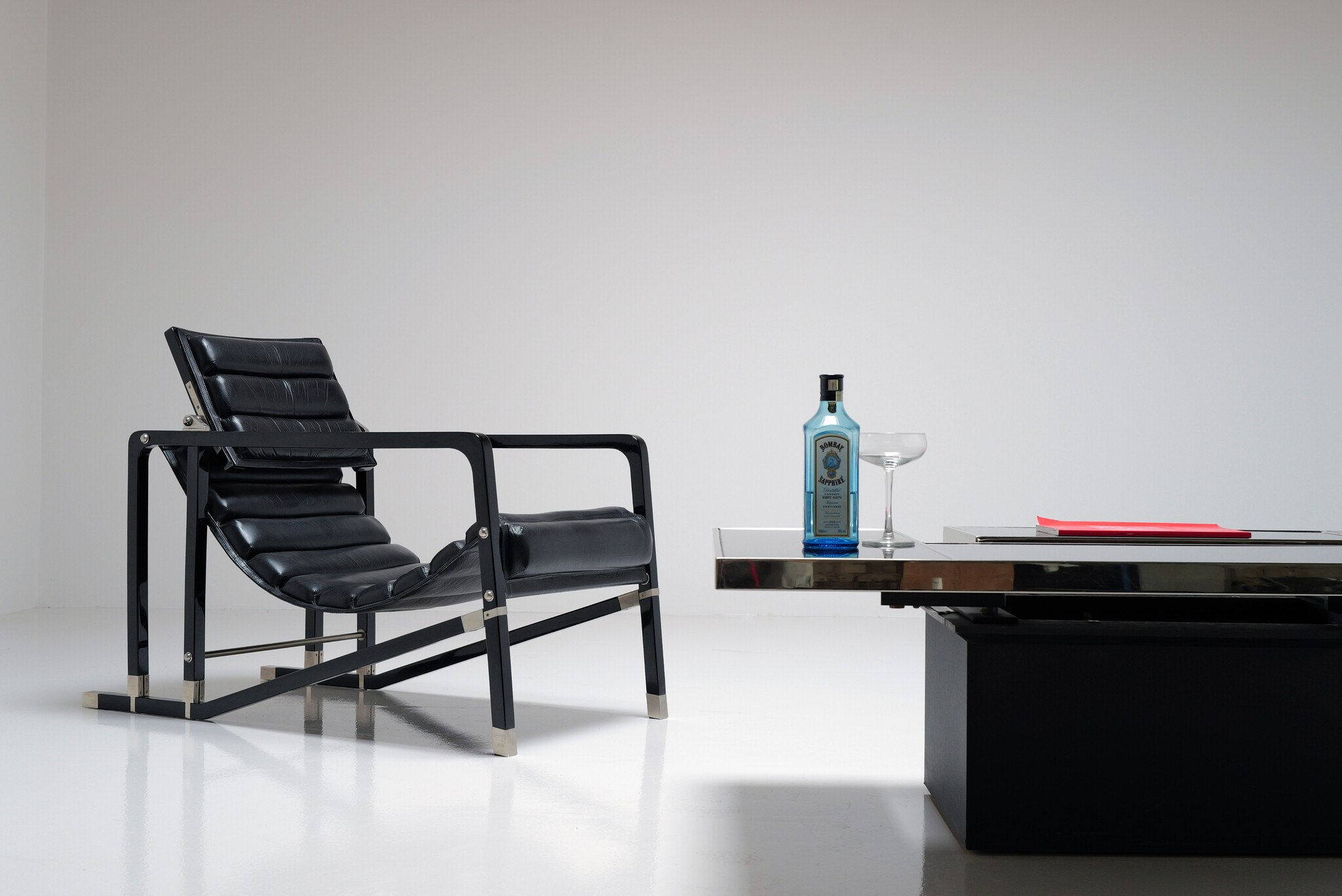 Transat lounge chair by Eileen Gray for Ecart International, 1980s