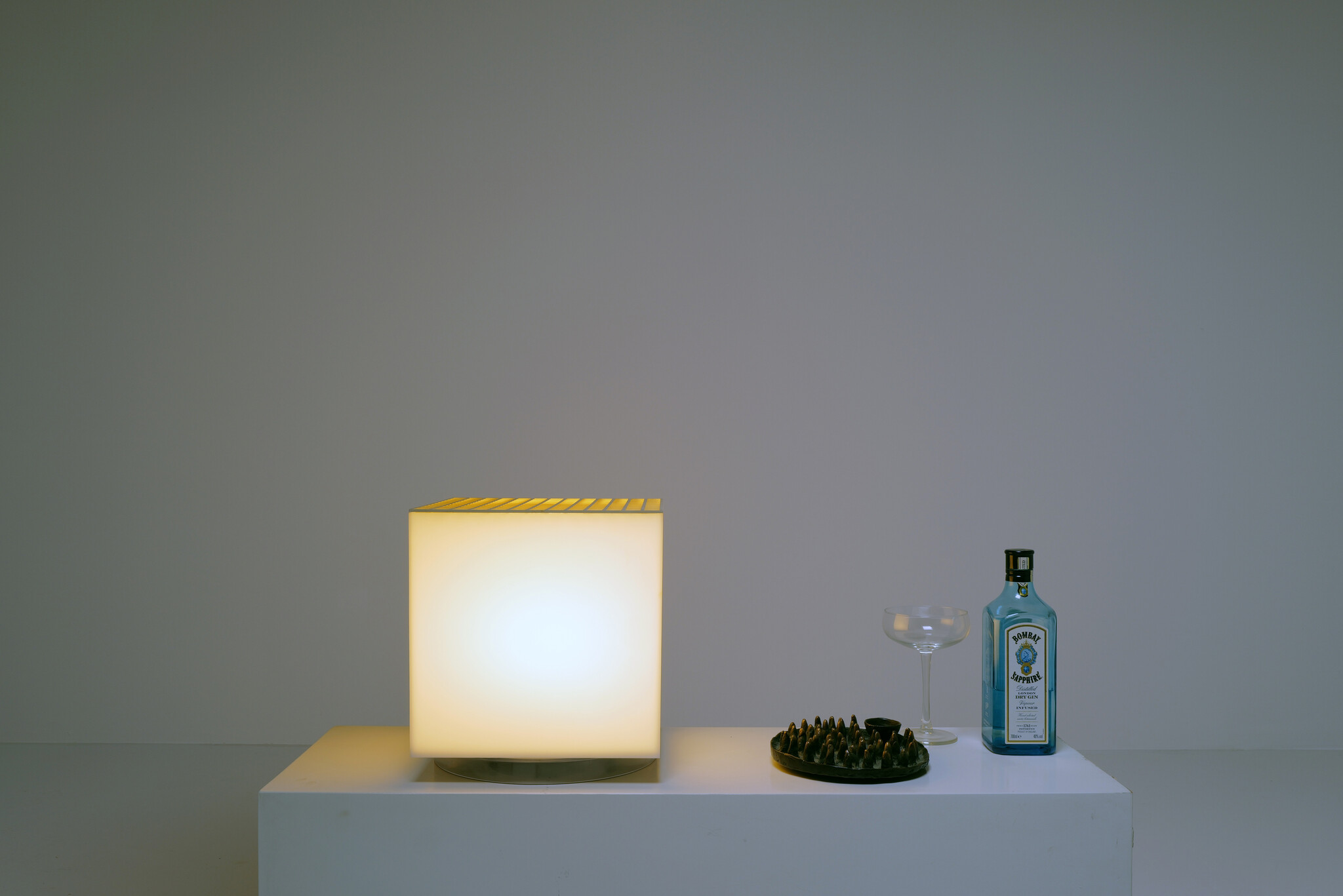 "Cubo Luce" tafellamp van Studio OPI voor Cini & Nils, 1980's