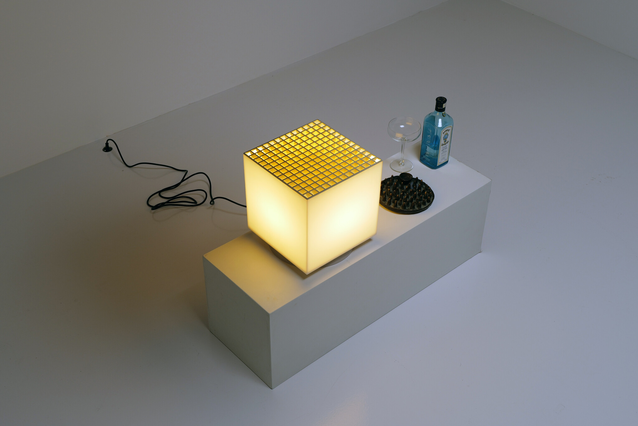 "Cubo Luce" tafellamp van Studio OPI voor Cini & Nils, 1980's