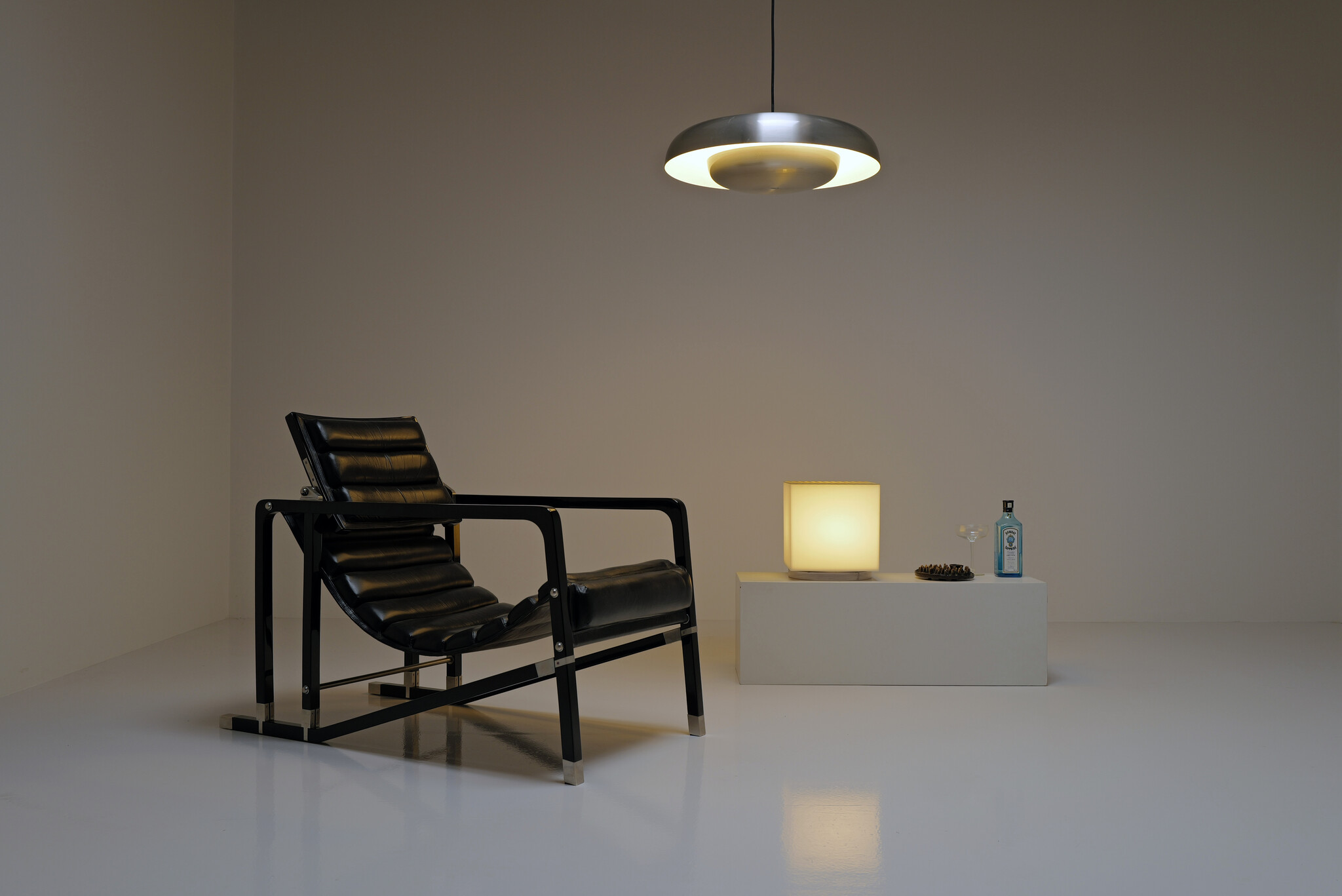 "Cubo Luce" tafellamp van Studio OPI voor Cini & Nils, 1980's