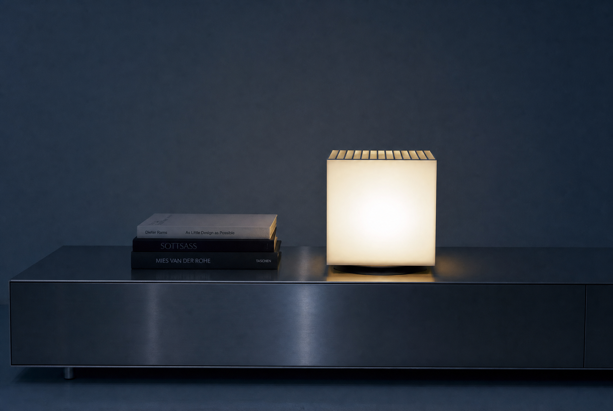 "Cubo Luce" tafellamp van Studio OPI voor Cini & Nils, 1980's