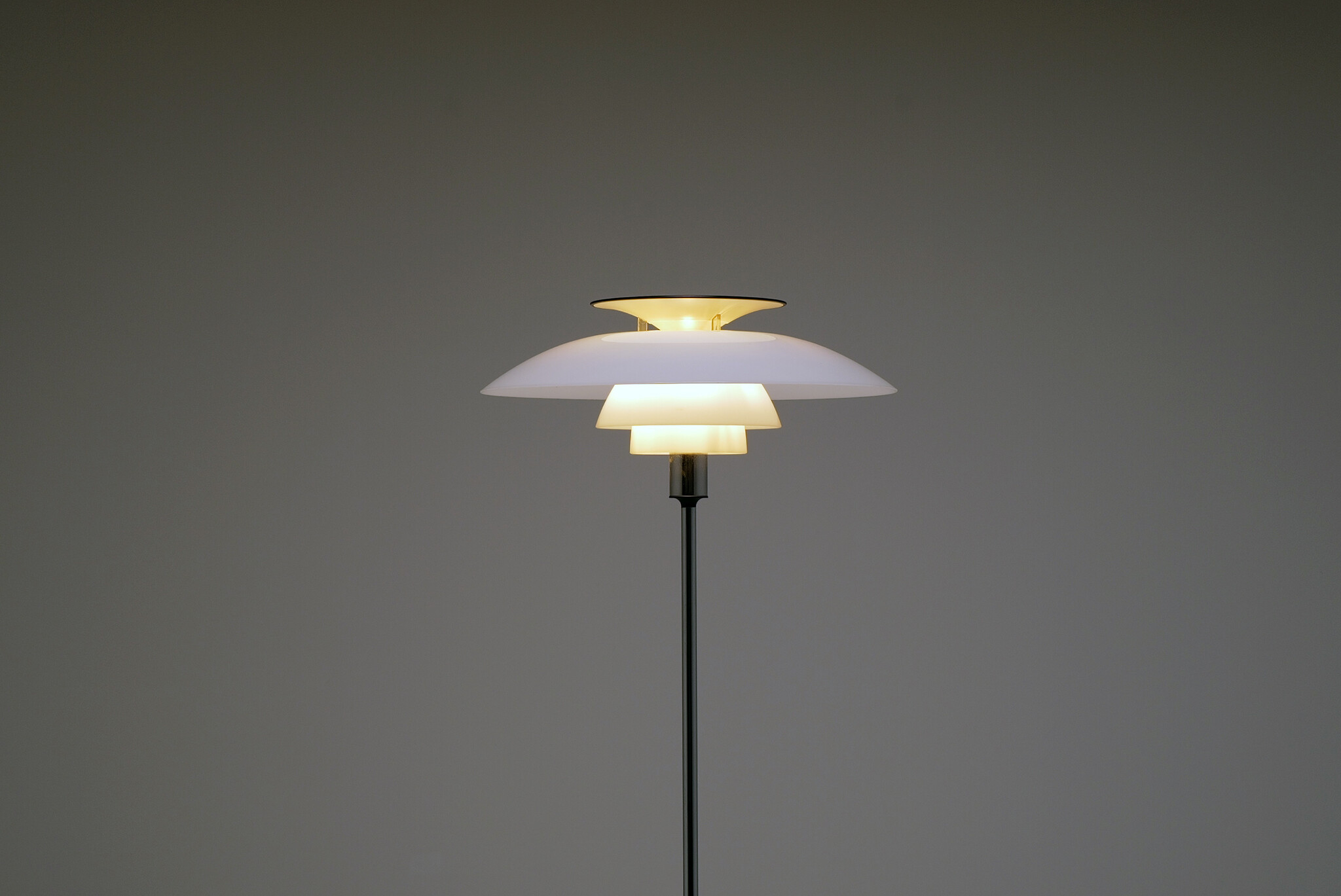 PH80 vloerlamp van Poul Henningsen voor Louis Poulsen, 1970s