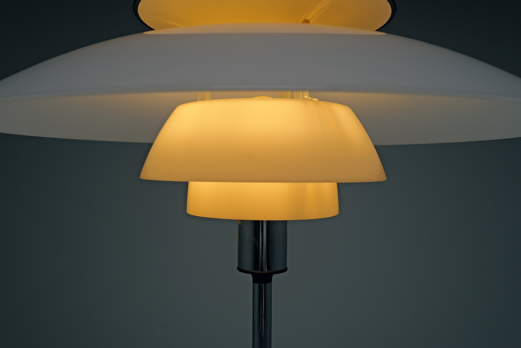 PH80 vloerlamp van Poul Henningsen voor Louis Poulsen, 1970s