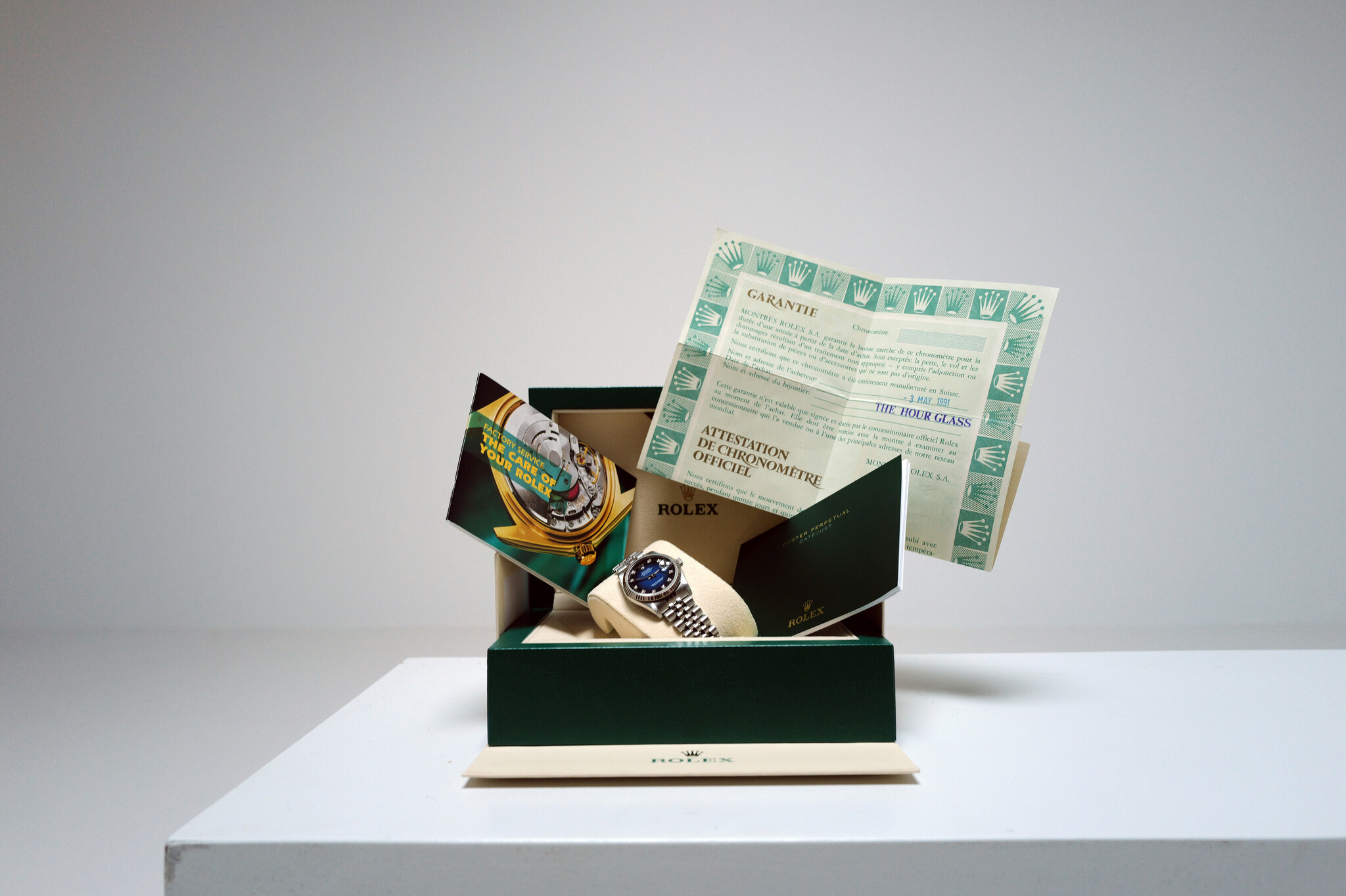 Rolex Datejust 31 full set, 1991