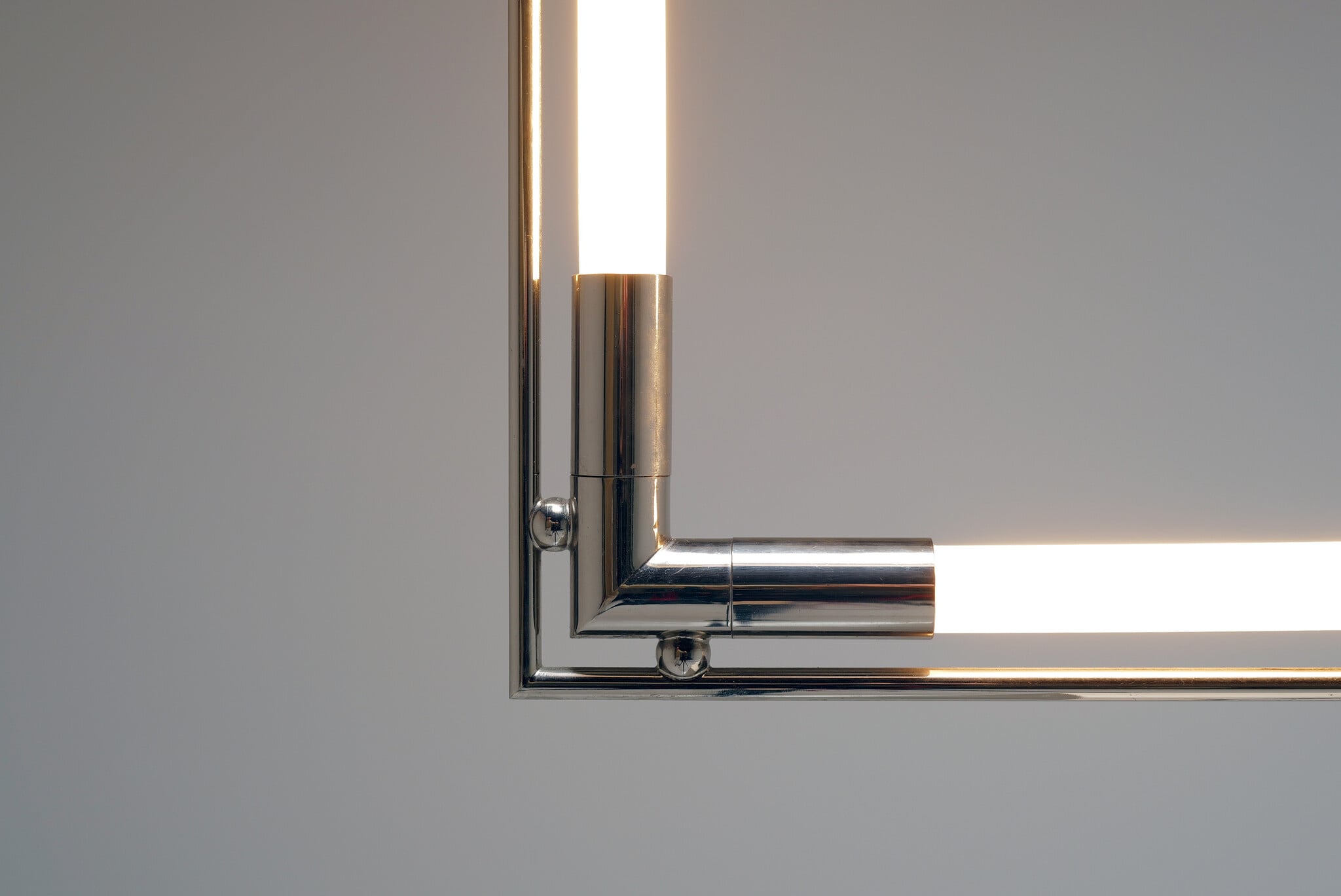 Table Lamp Quadro by Jacques Adnet, 1960s