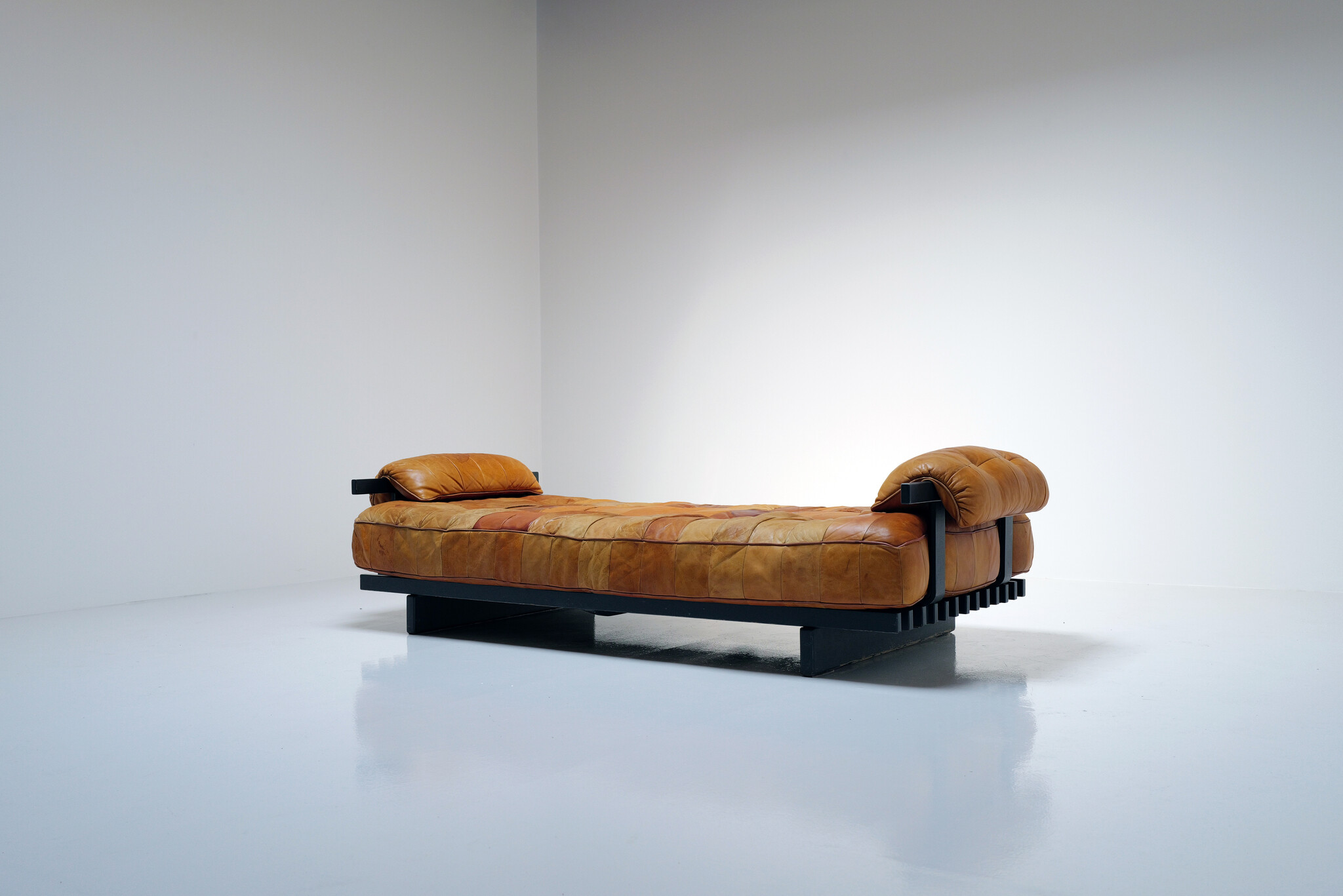 Vintage De Sede DS 80 patchwork daybed, 1970s