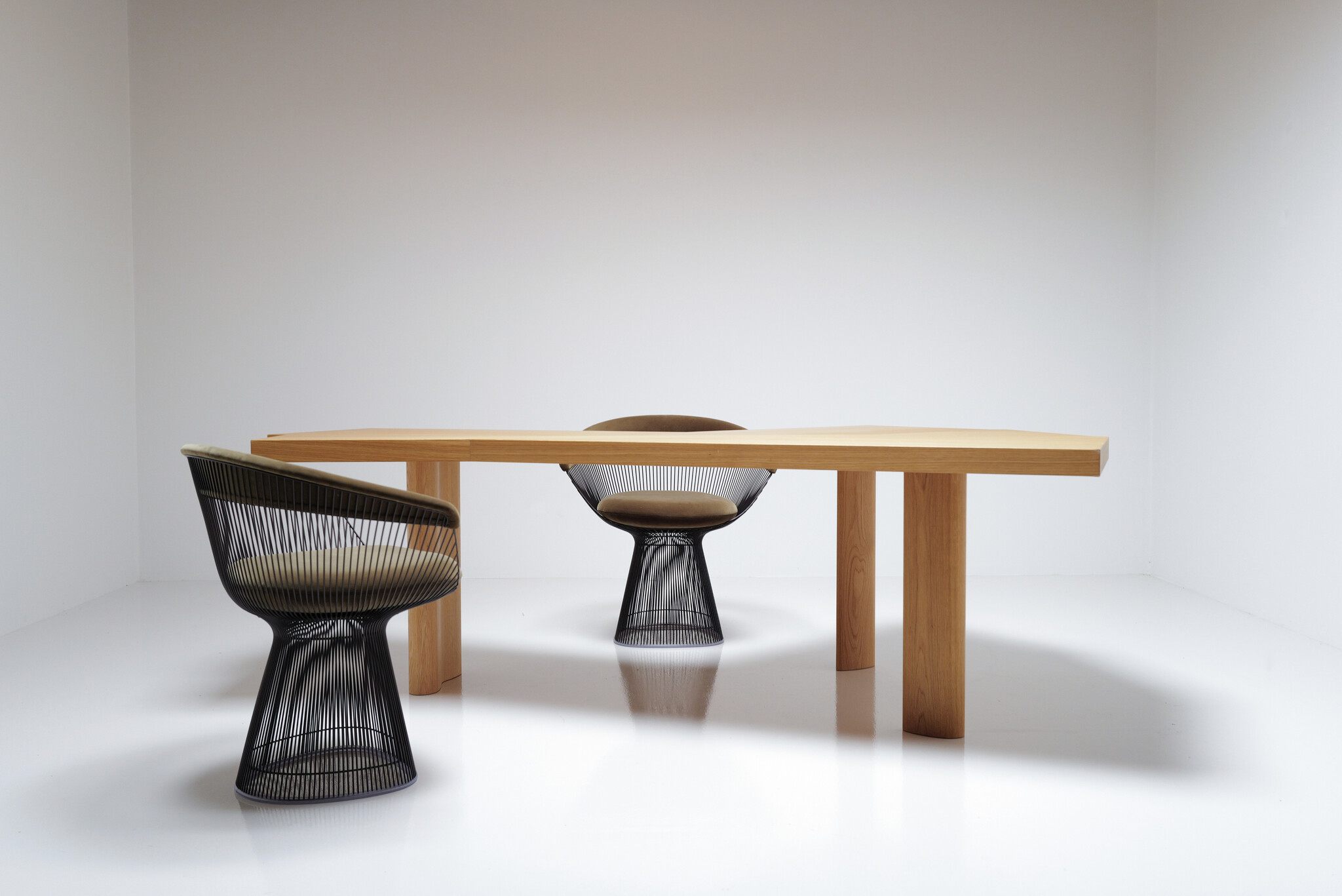 Natural Oak Ventaglio bureau van Charlotte Perriand voor Cassina