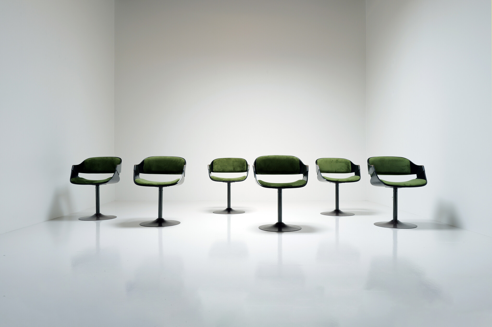 “Radiant” dining chairs van Rudi Verelst voor Novalux, 1970s