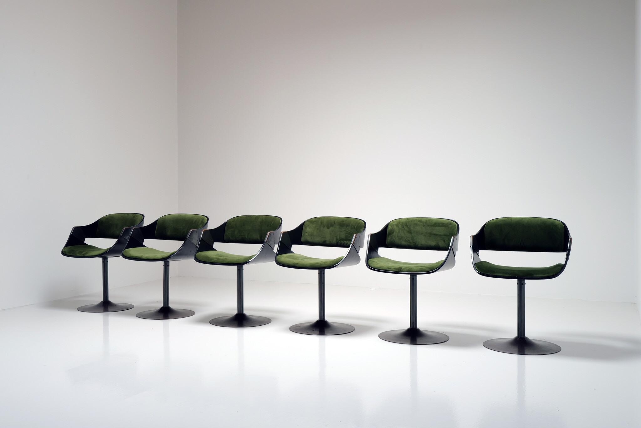 “Radiant” dining chairs van Rudi Verelst voor Novalux, 1970s