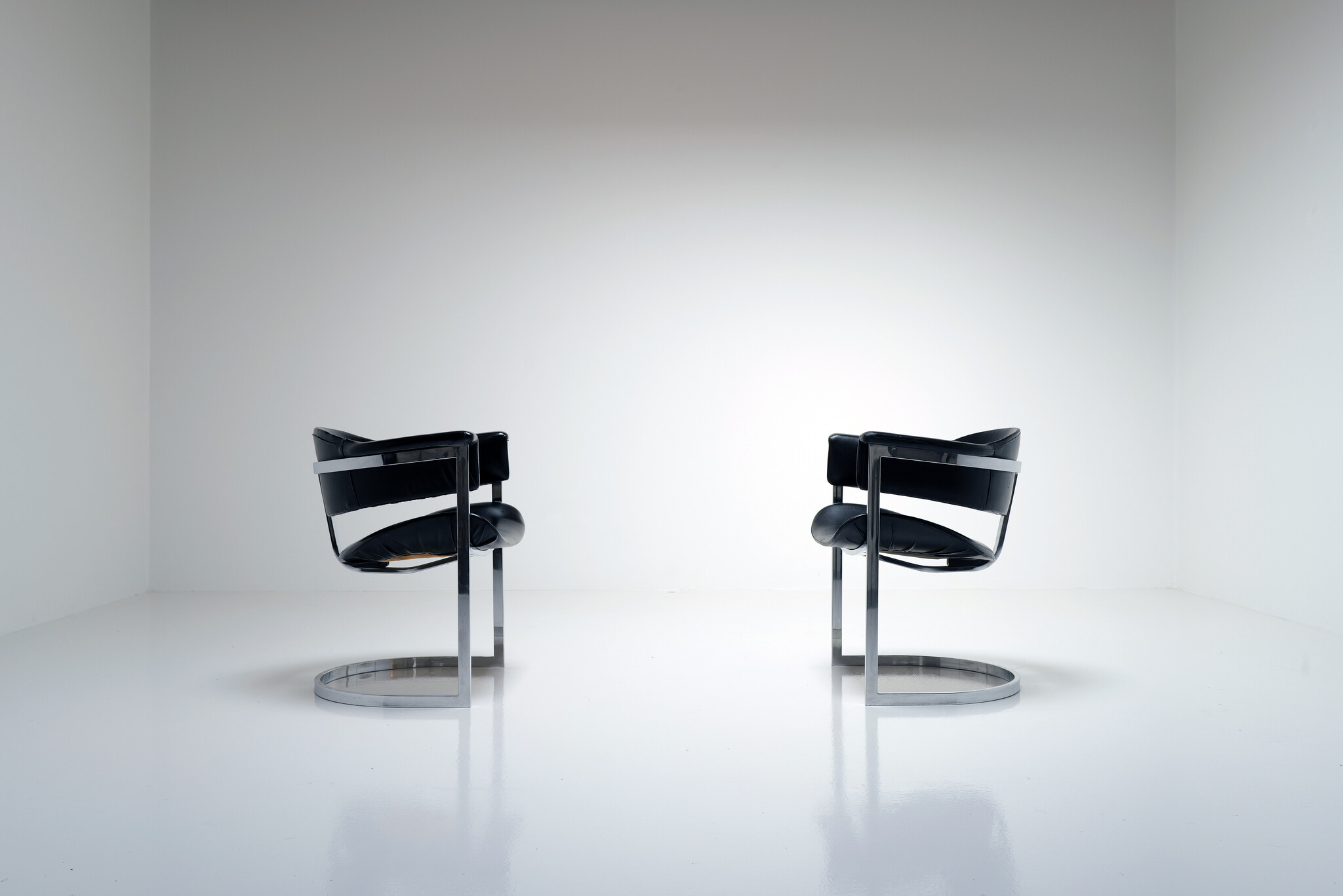 Set stoelen van Vittorio Introini voor Mario Sabot, 1970s