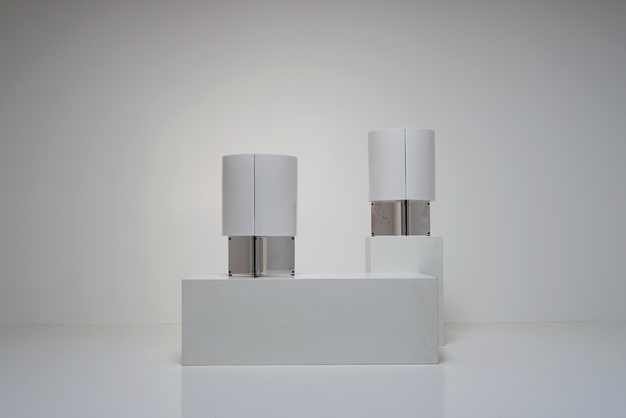 Model 526G tafellamp van Massimo Vignelli voor Arteluce, 1960s