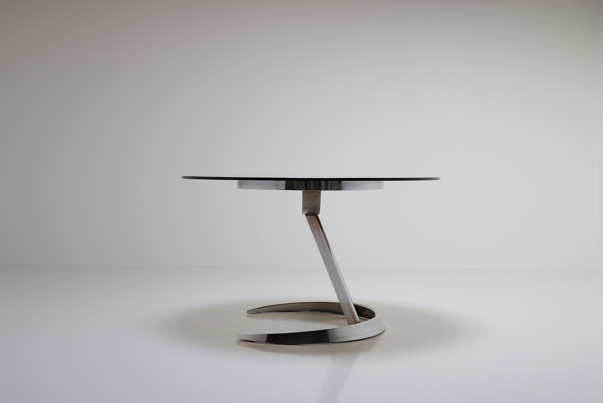 Euro International Steel dining set, België, 1970s