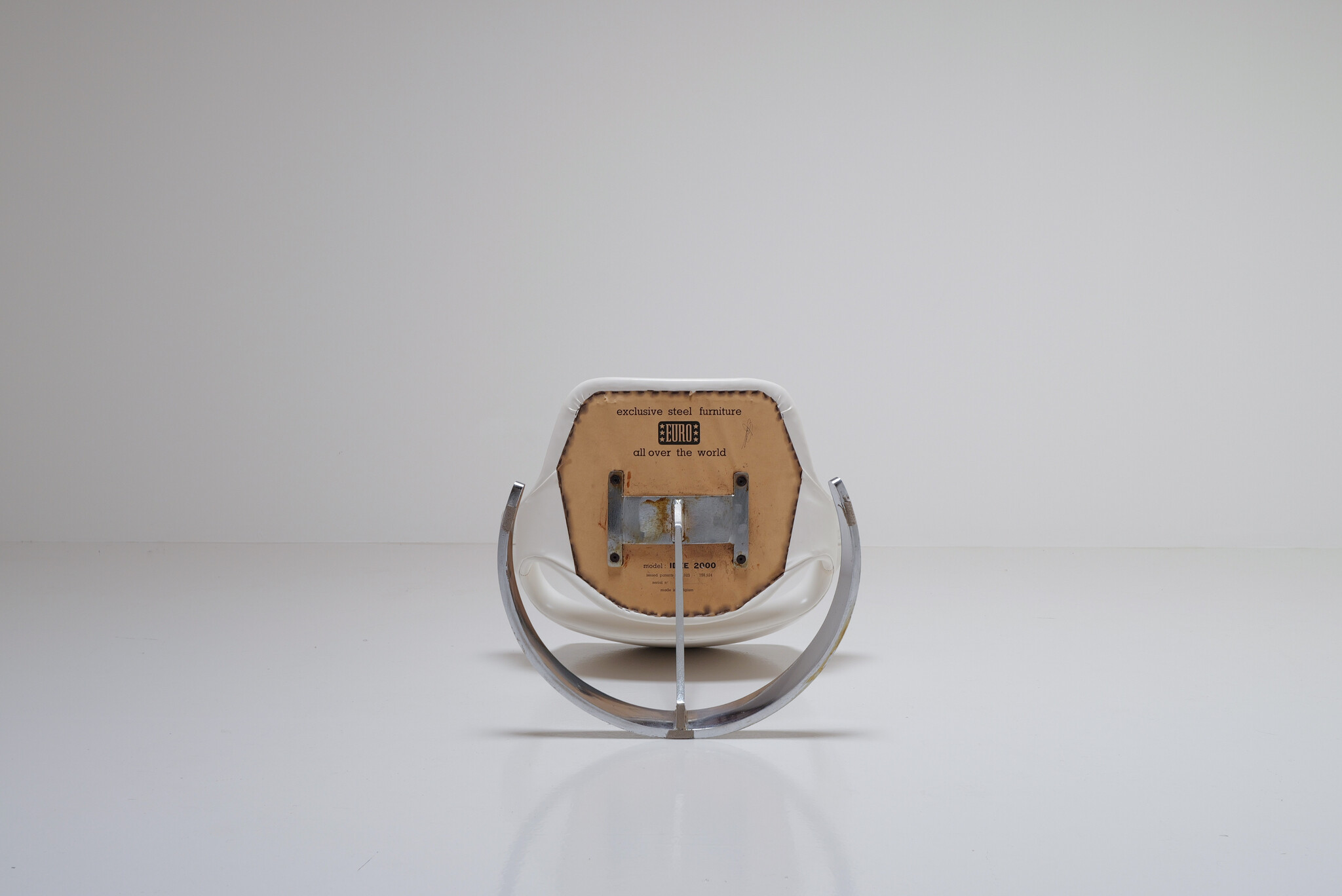 Euro International Steel dining set, België, 1970s