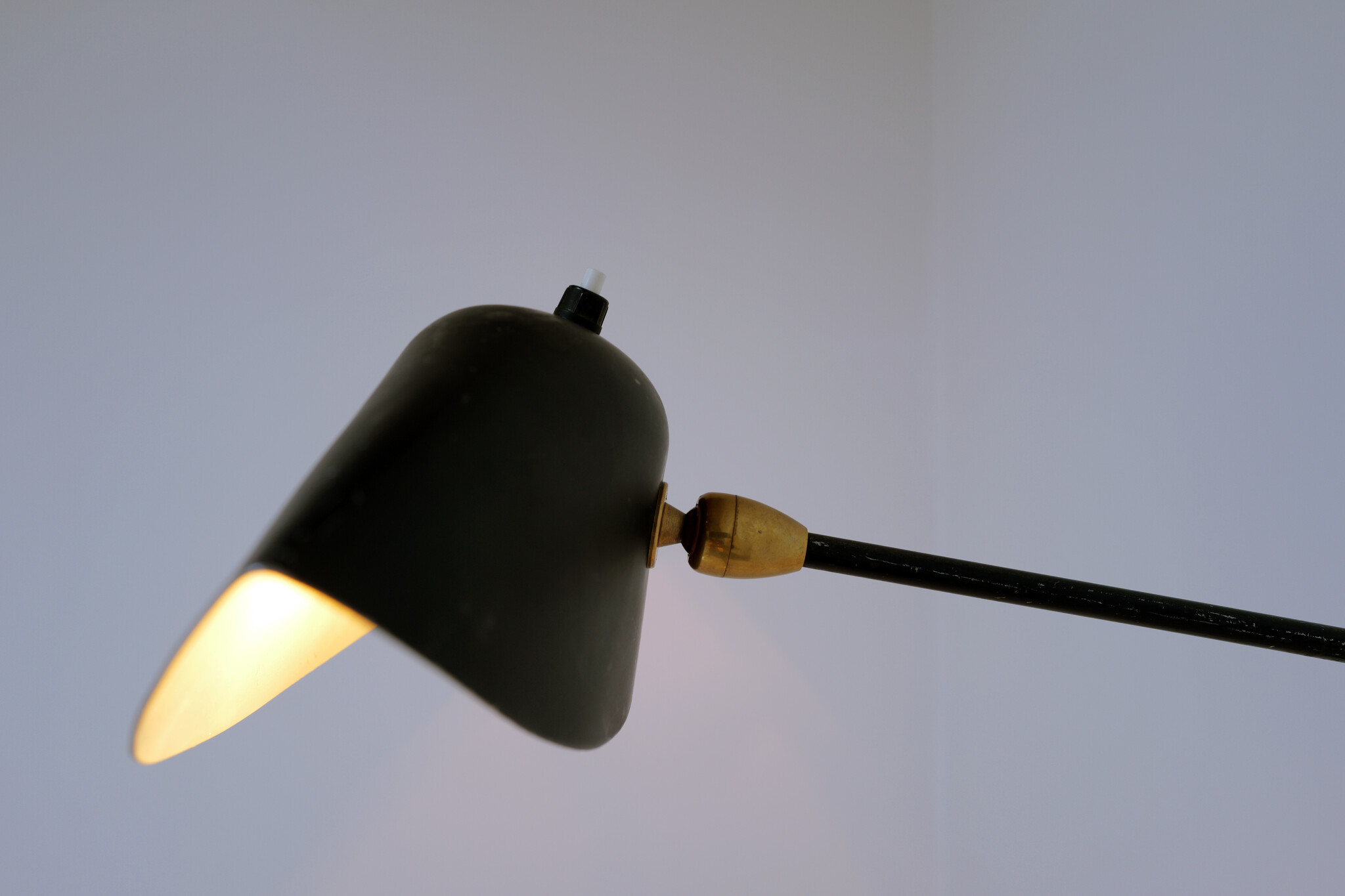 Wandlamp van Serge Mouille, eerste editie, 1953