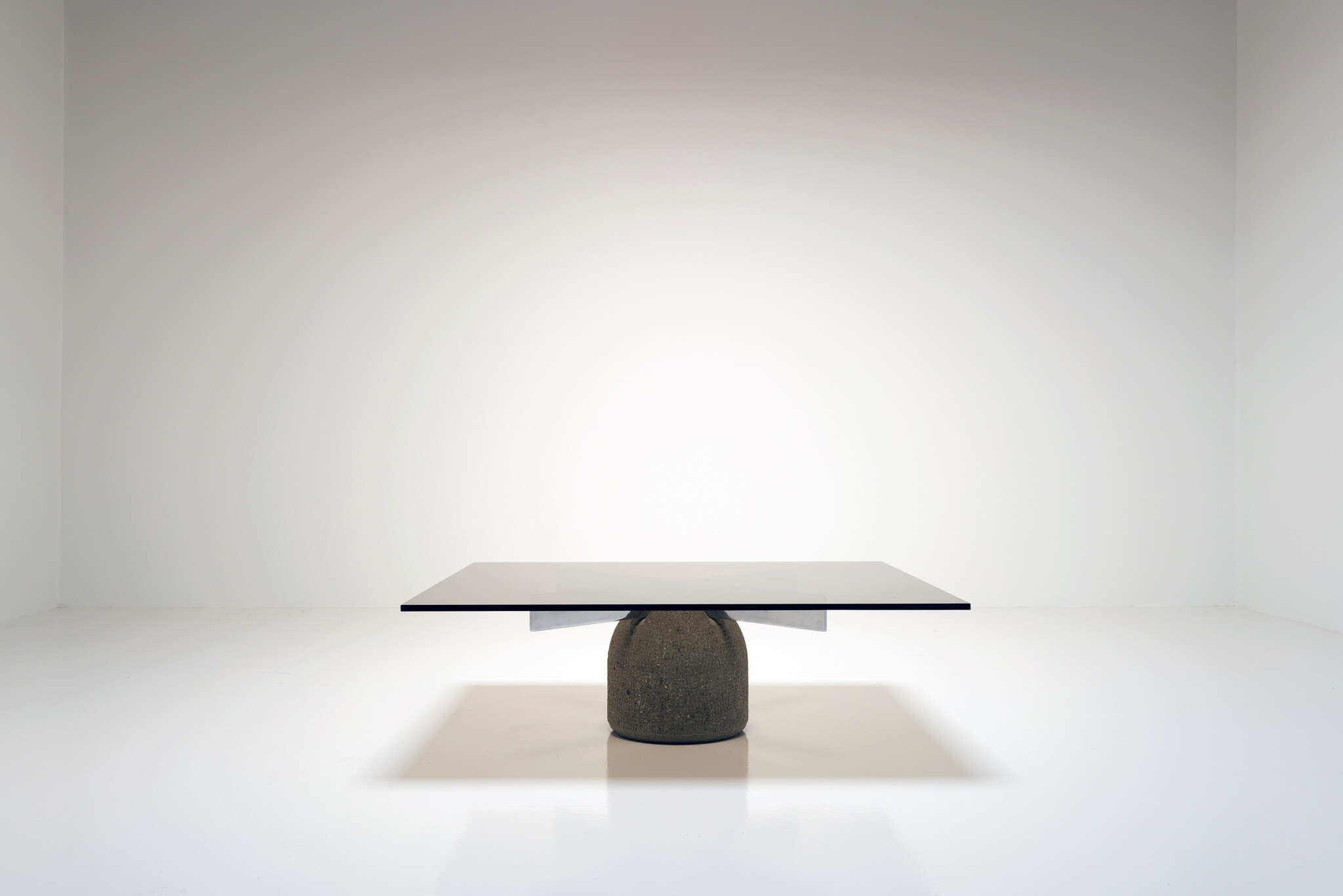 “Paracarro” salontafel van Giovanni Offredi voor Saporiti, 1970s