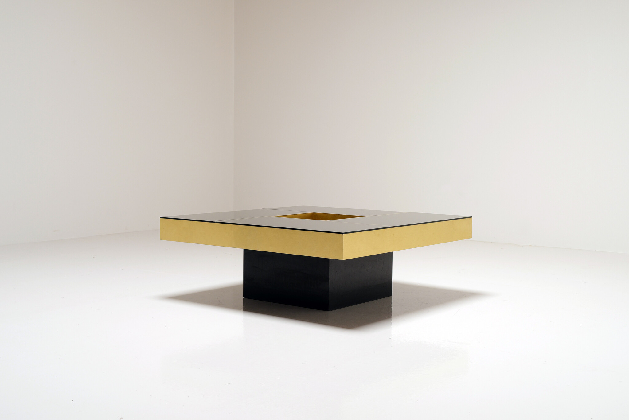 Barsalontafel in zwart en goud