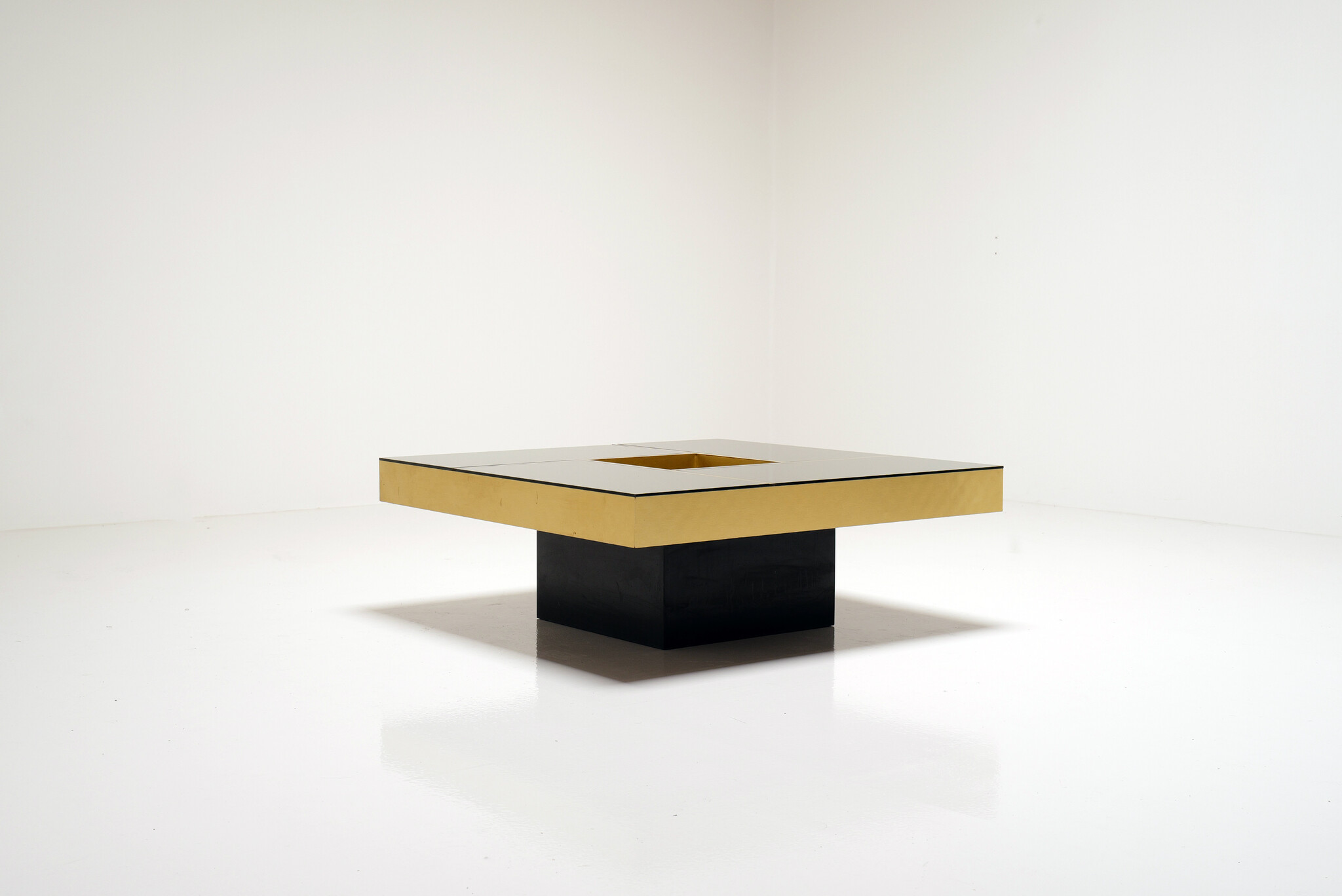 Barsalontafel in zwart en goud