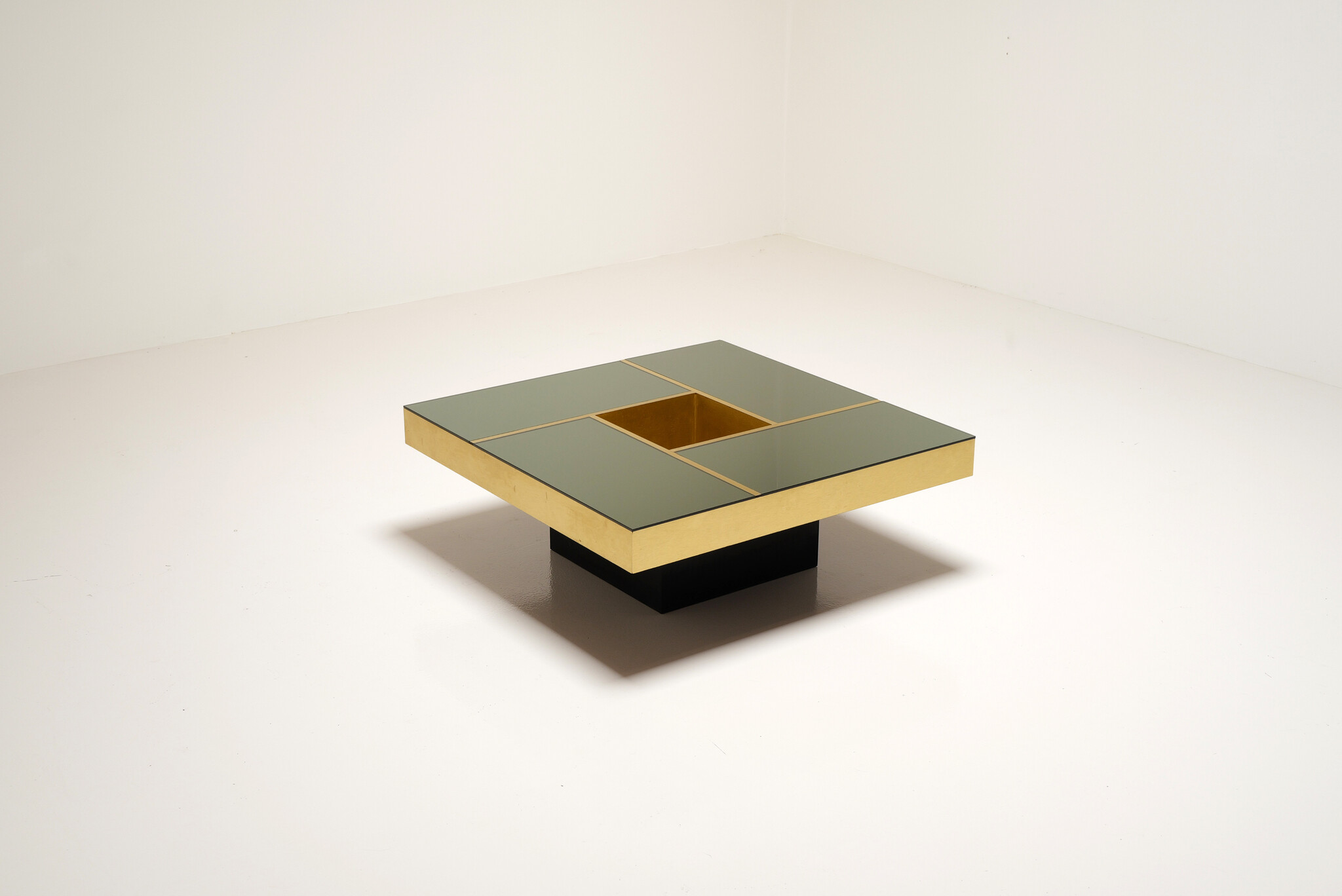 Barsalontafel in zwart en goud