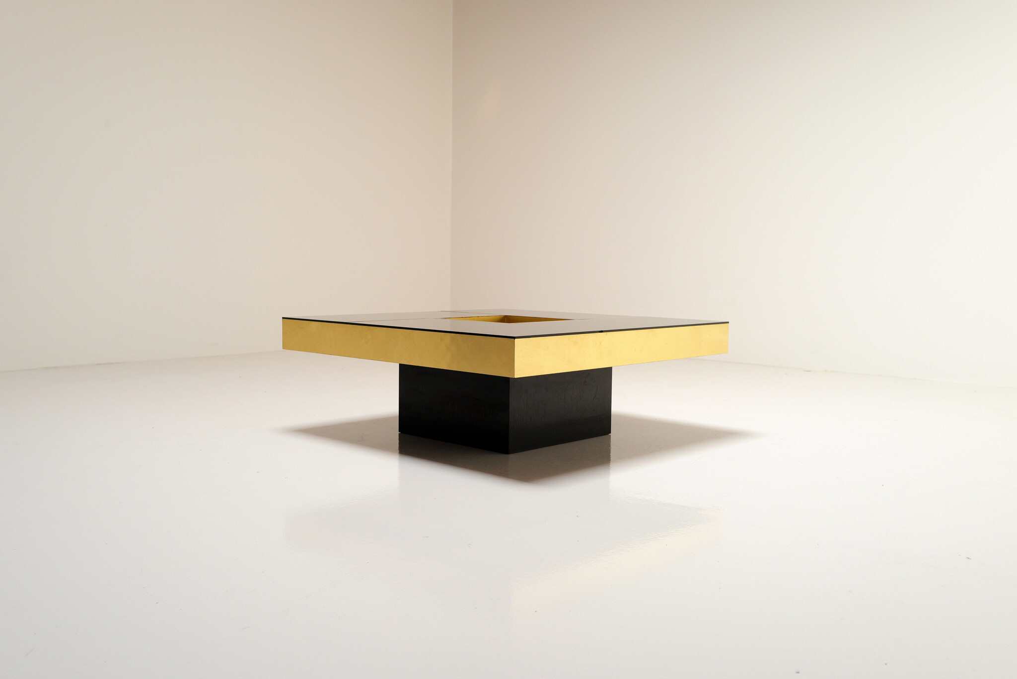 Barsalontafel in zwart en goud