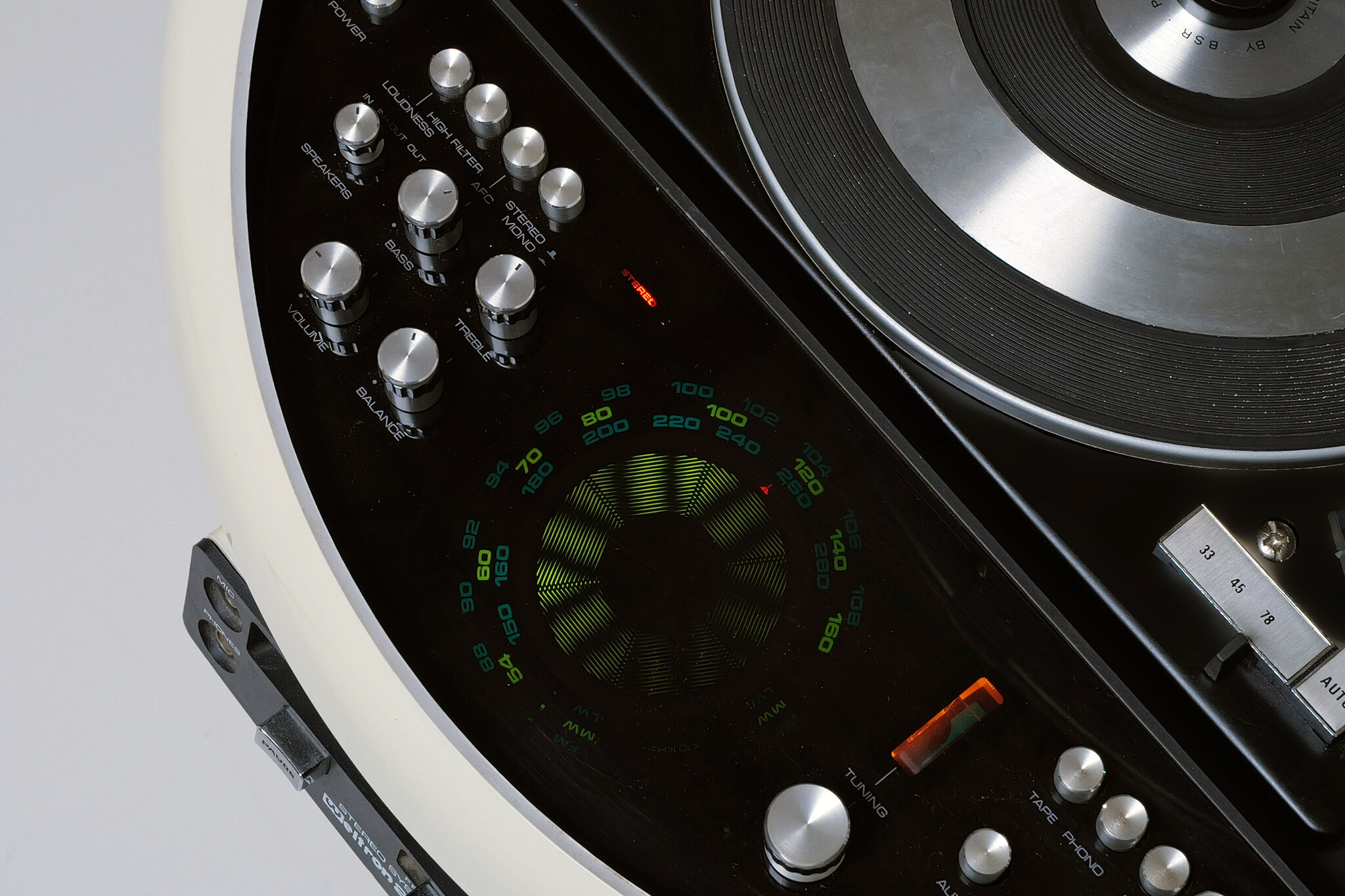 Weltron Type 2007 Space Age stereo, 1970s