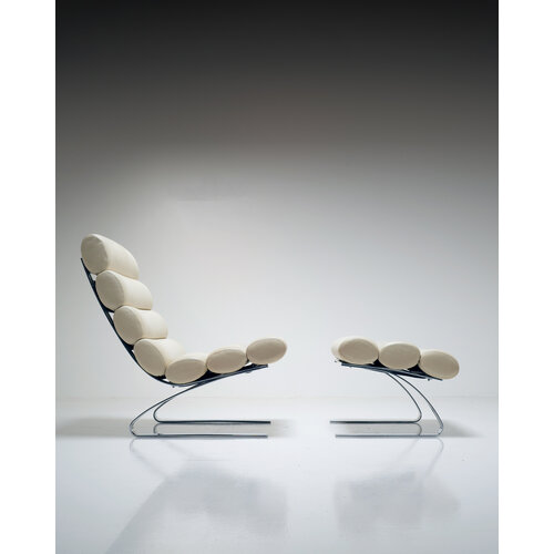 Sinus lounge chair by Reinhold Adolf & Hans Jürgen Schröpfer