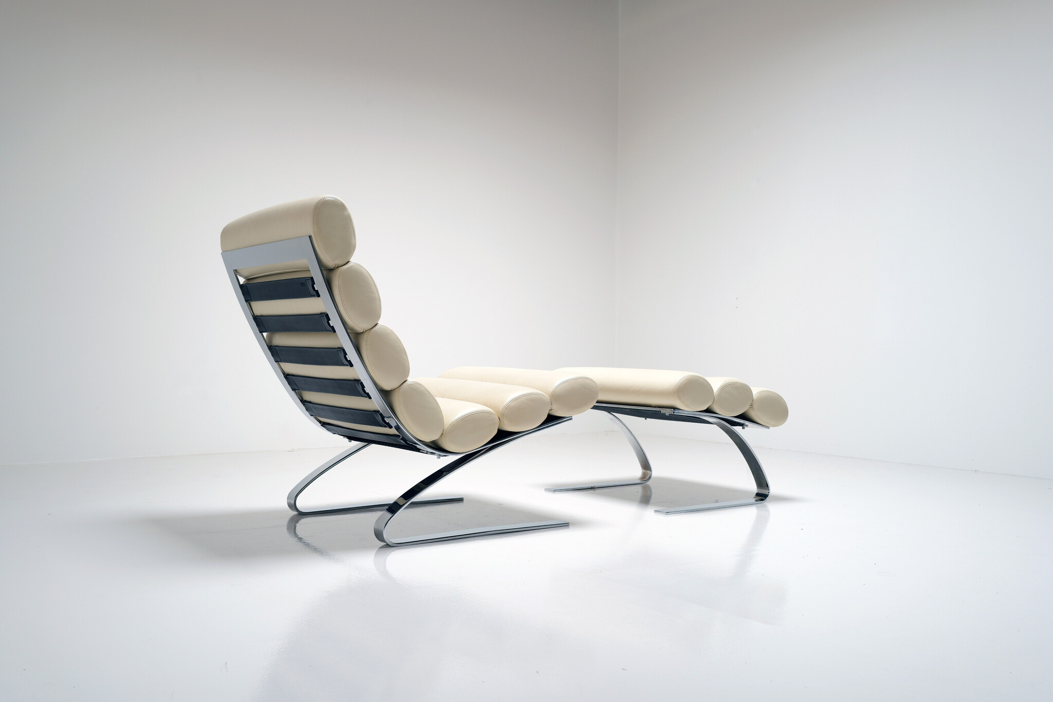 Sinus lounge chair met ottoman van Reinhold Adolf & Hans Jürgen Schröpfer voor COR, 1970s