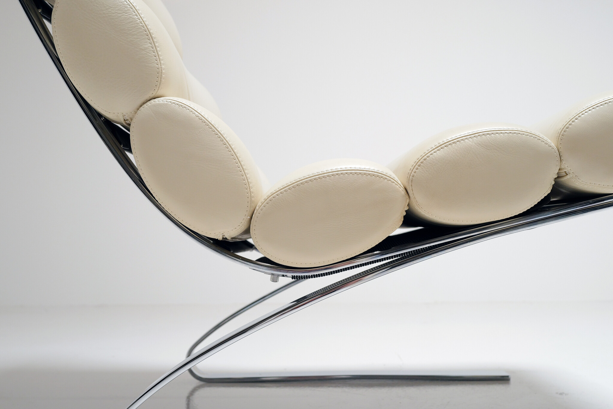 Sinus lounge chair met ottoman van Reinhold Adolf & Hans Jürgen Schröpfer voor COR, 1970s