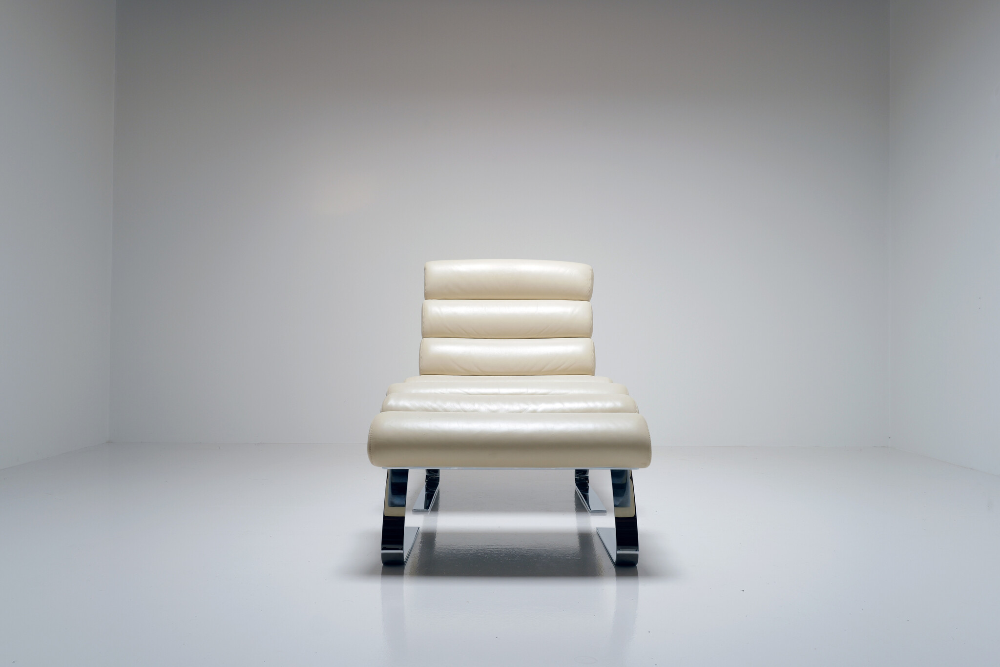 Sinus lounge chair met ottoman van Reinhold Adolf & Hans Jürgen Schröpfer voor COR, 1970s