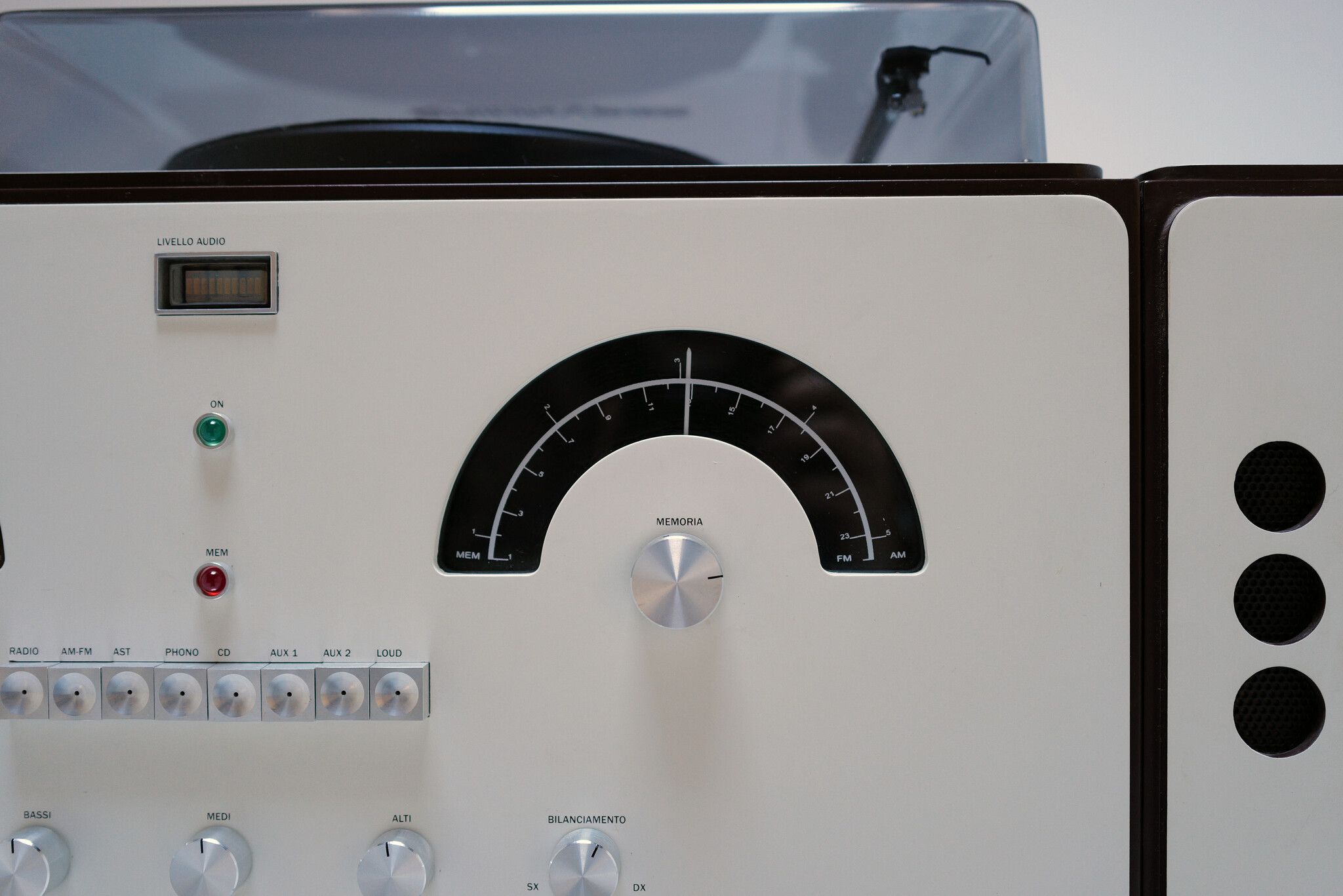 Radiophonograph Cubo RR226 Limited Edition van Achille & Pier Giacomo Castiglioni voor Brionvega, 2008