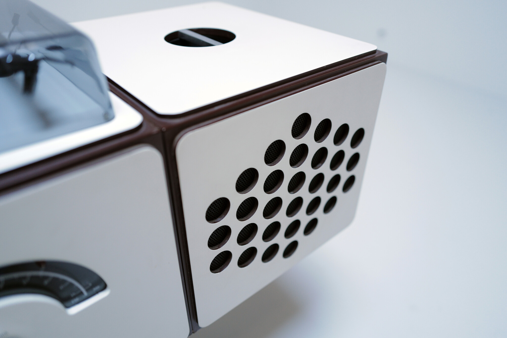 Radiophonograph Cubo RR226 Limited Edition van Achille & Pier Giacomo Castiglioni voor Brionvega, 2008