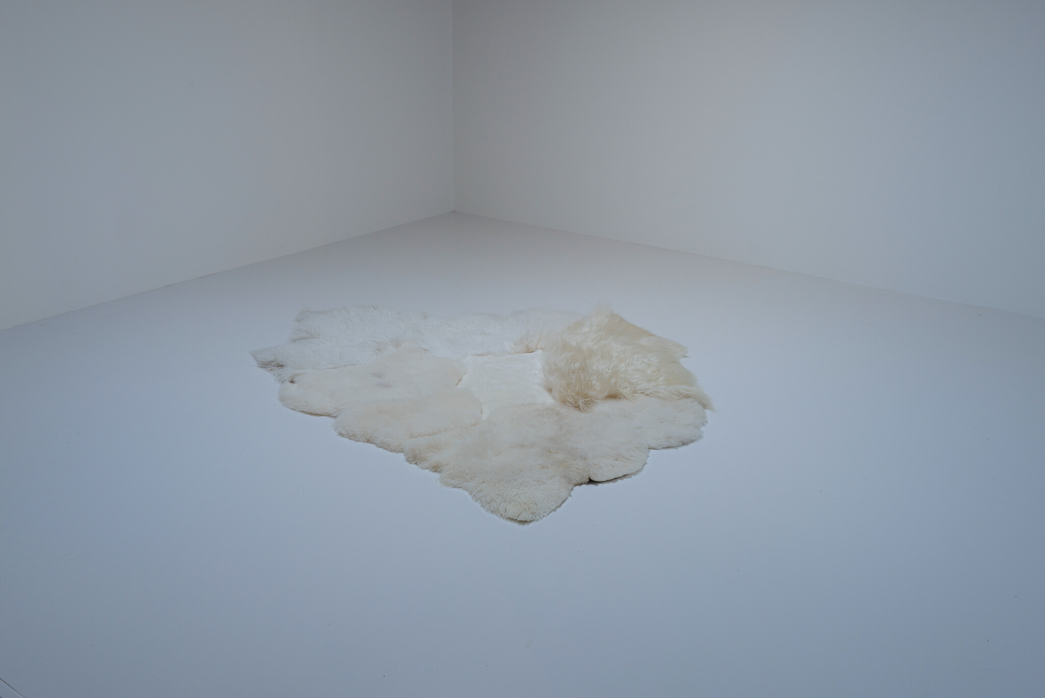 Carine Boxy “WHITE SEA” landscape tapijt, 2026