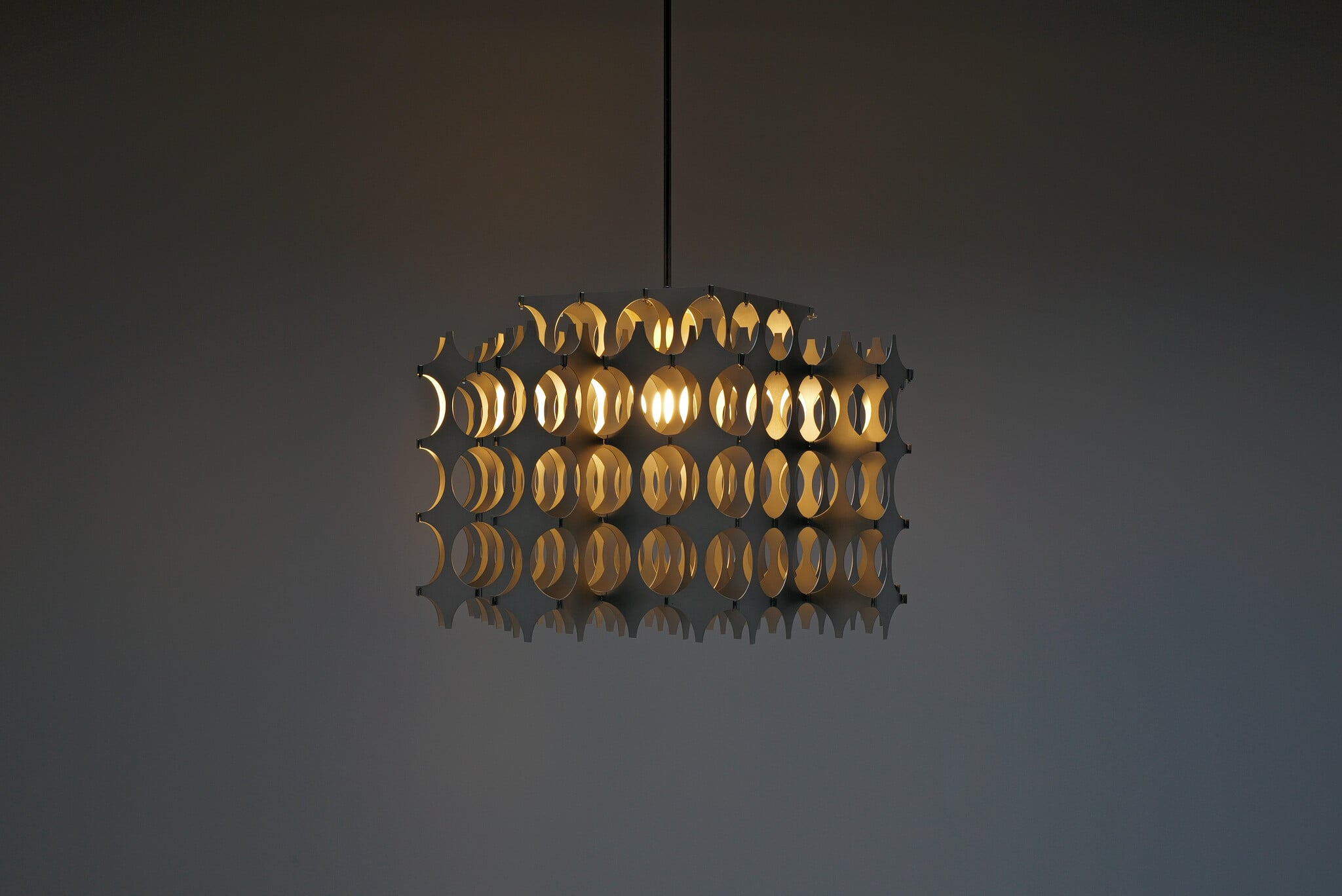 Cynthia Pendant luster by Mario Marenco for Artemide, 1968