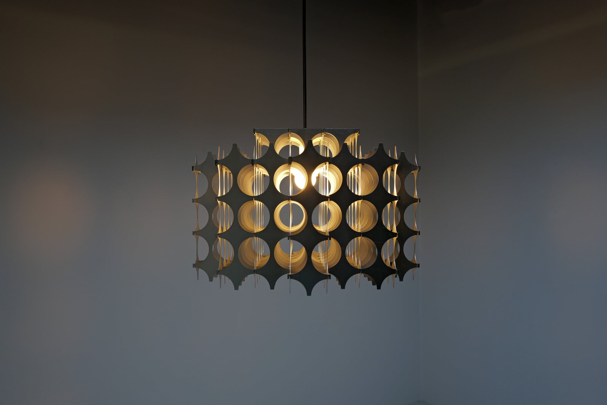 Cynthia Pendant luster by Mario Marenco for Artemide, 1968