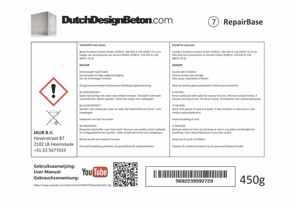 CRTE NR.7 RepairBase (450 gr)