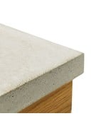 Concrete Countertop Square Edge - EuroForm + backwall profile 32mm