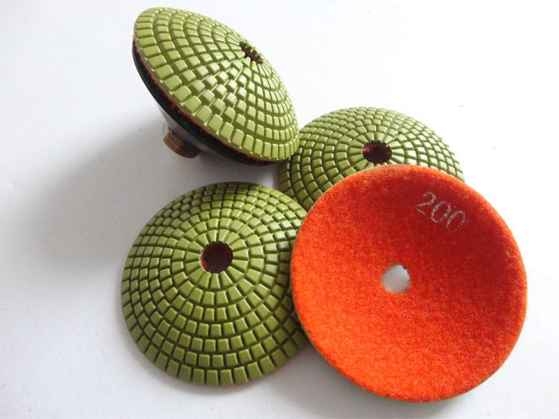 CRTE Convex Diamond polishing pad grit 100 (coarse)