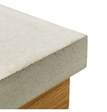 Concrete Countertop Square Edge-57mm + back wall profile - Value pack 4 pieces
